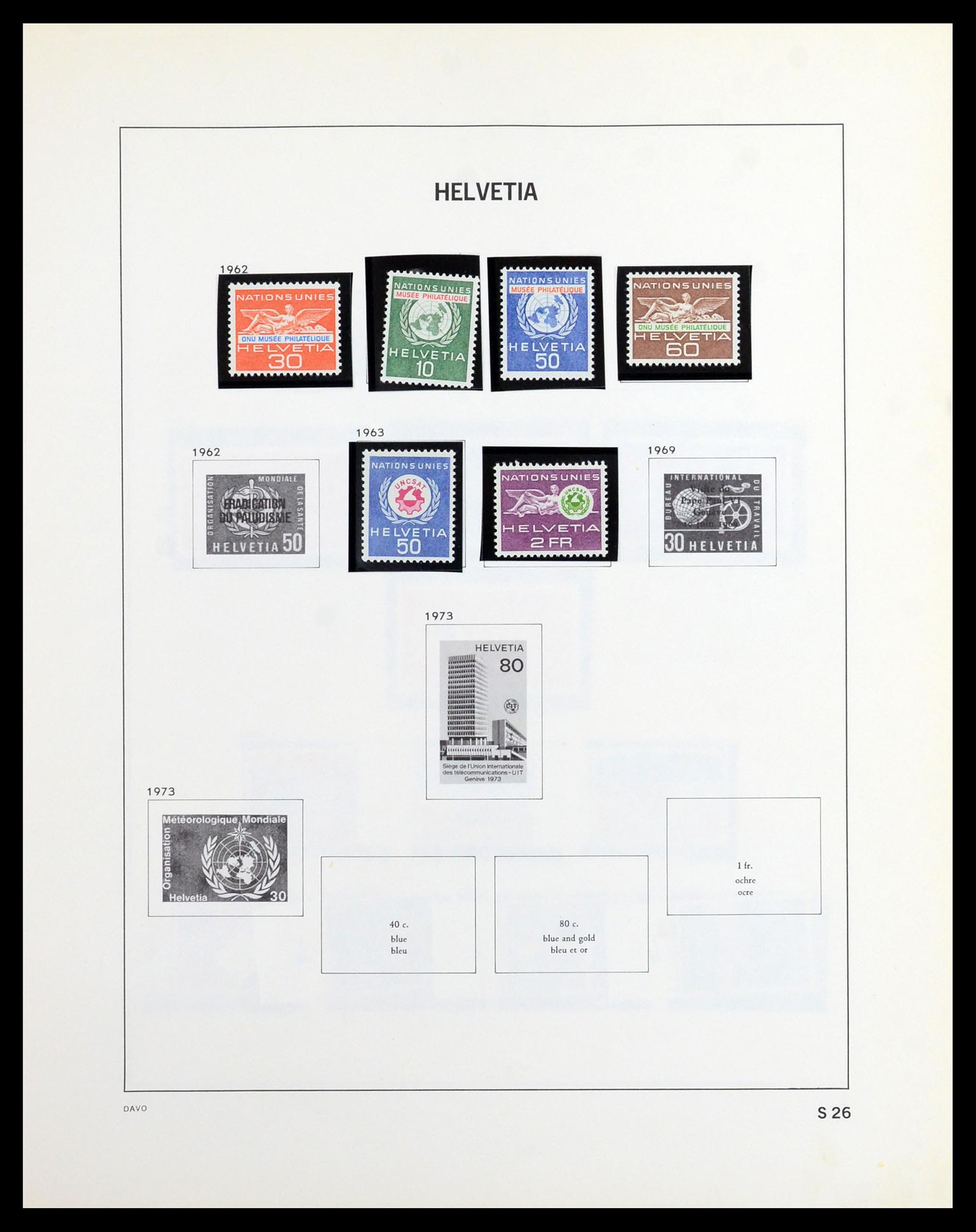 36424 132 - Stamp collection 36424 Switzerland 1854-1997.