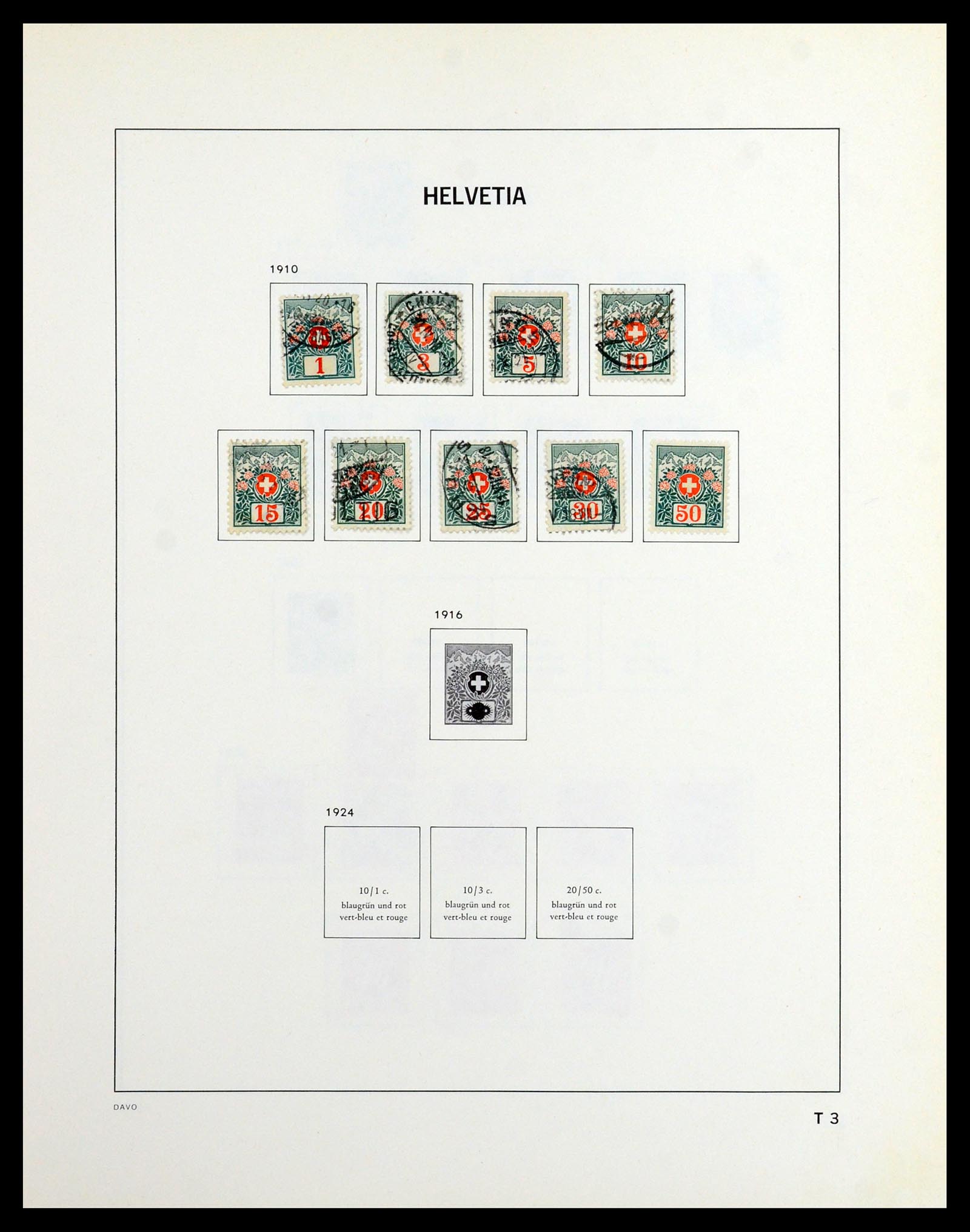 36424 137 - Stamp collection 36424 Switzerland 1854-1997.