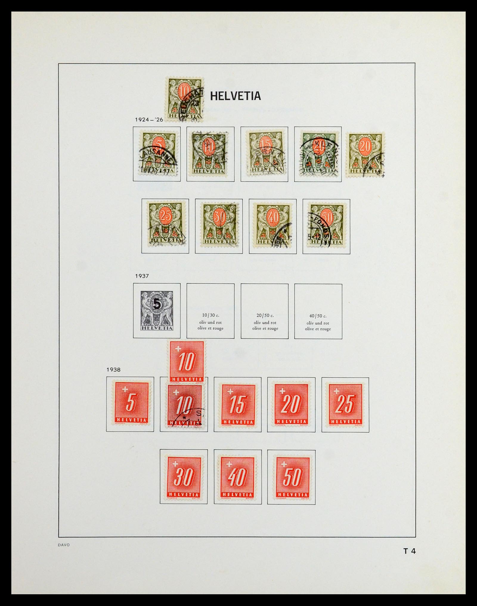 36424 138 - Stamp collection 36424 Switzerland 1854-1997.