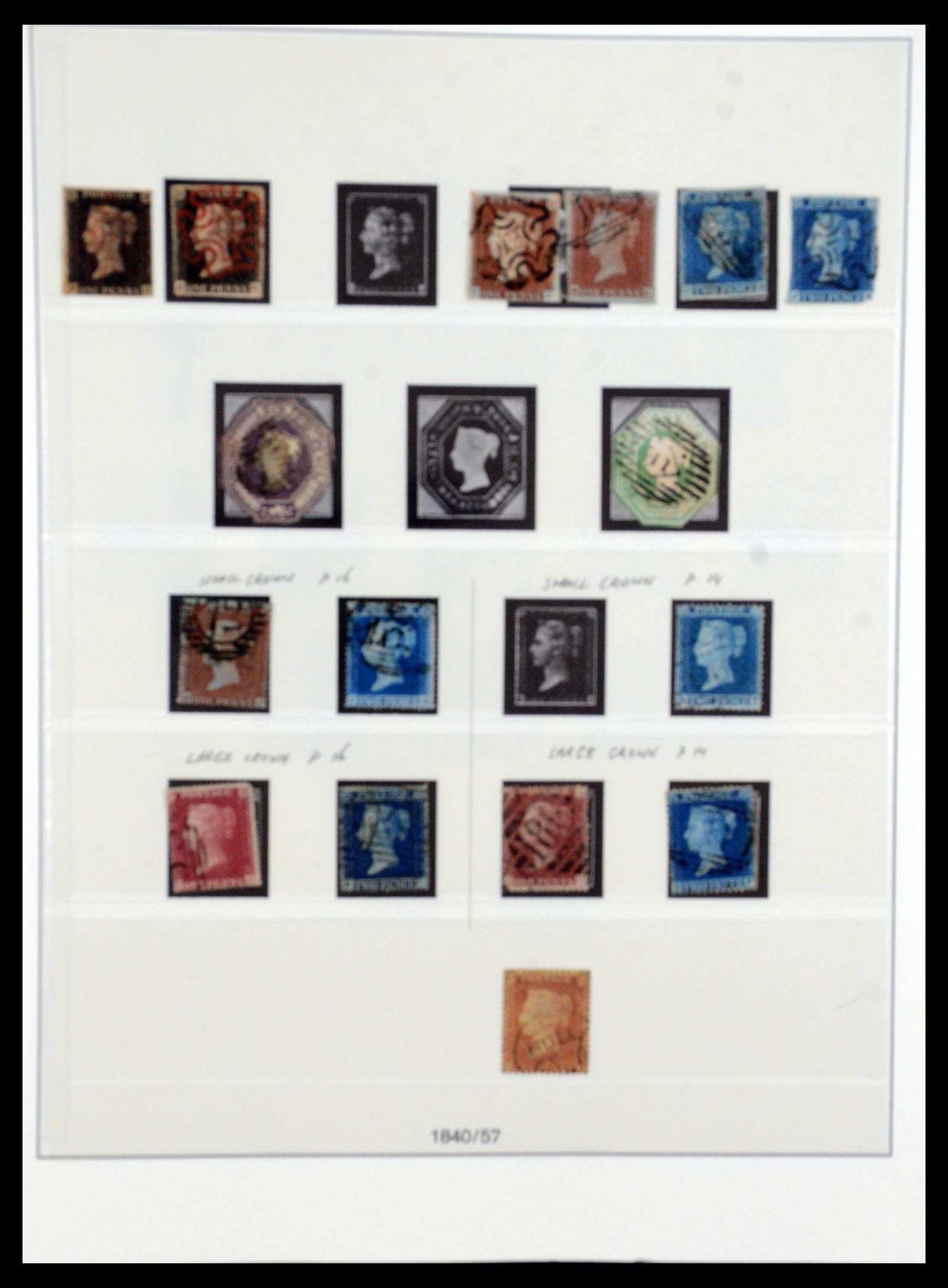 36425 001 - Postzegelverzameling 36425 Engeland 1840-1965.