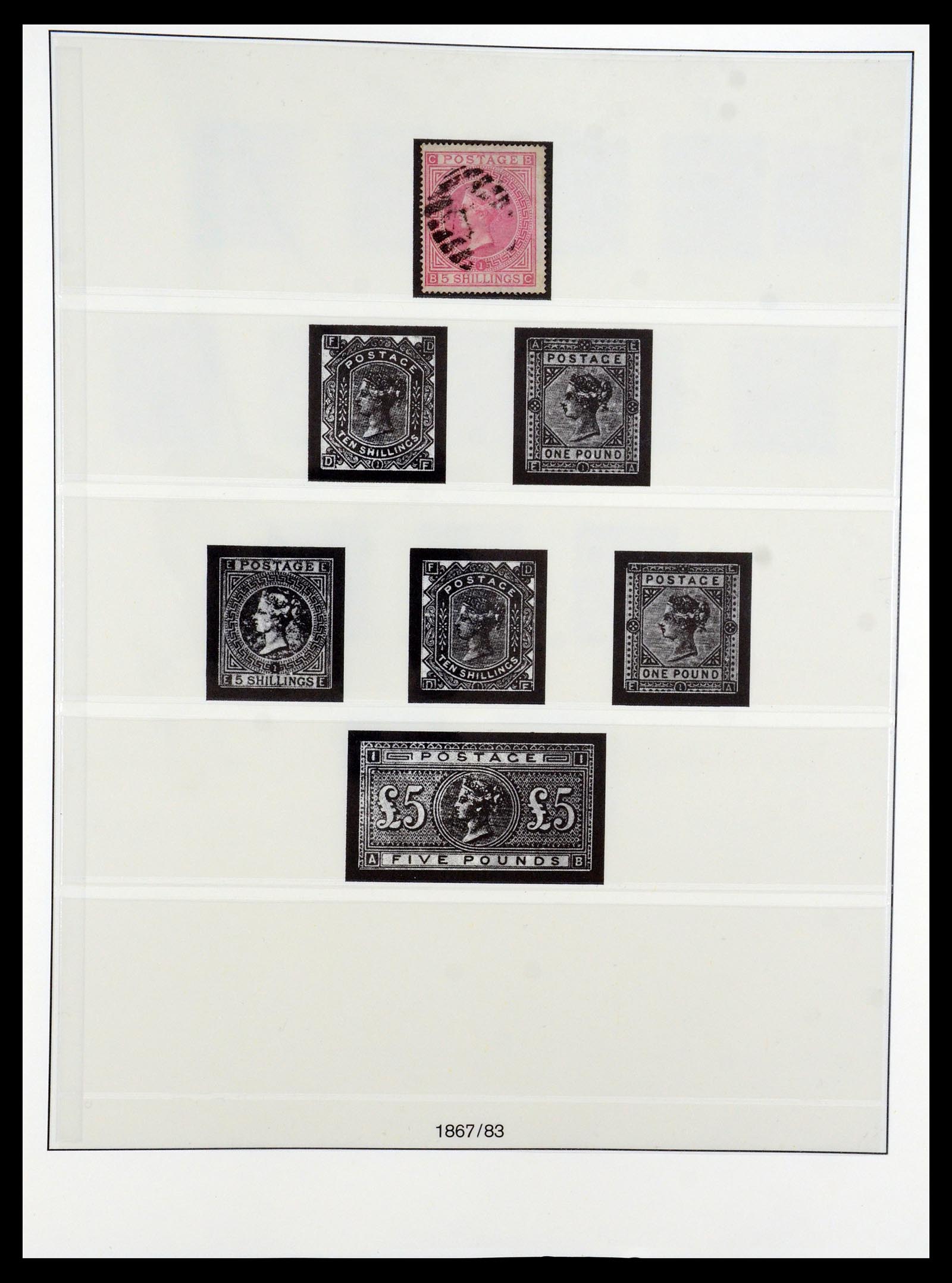 36425 004 - Postzegelverzameling 36425 Engeland 1840-1965.