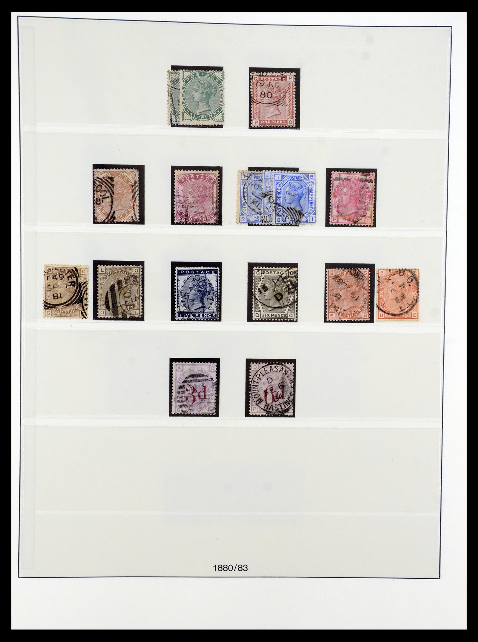 36425 006 - Postzegelverzameling 36425 Engeland 1840-1965.