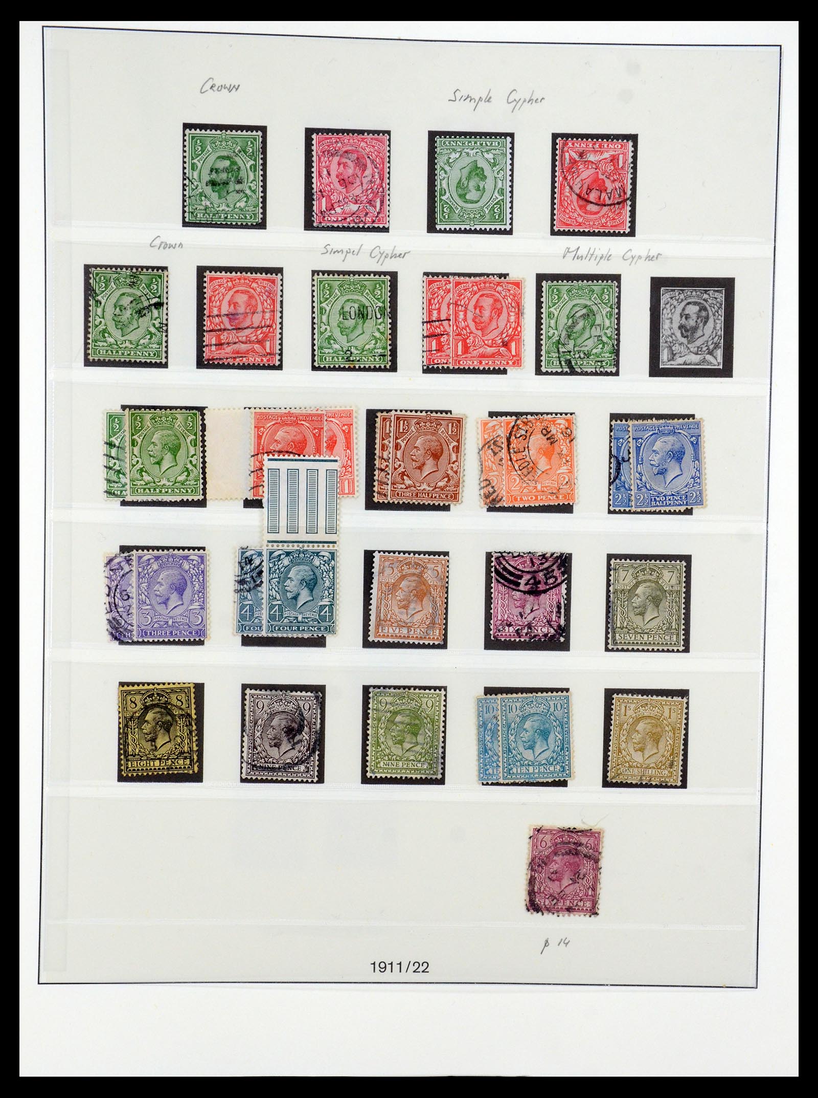 36425 010 - Postzegelverzameling 36425 Engeland 1840-1965.