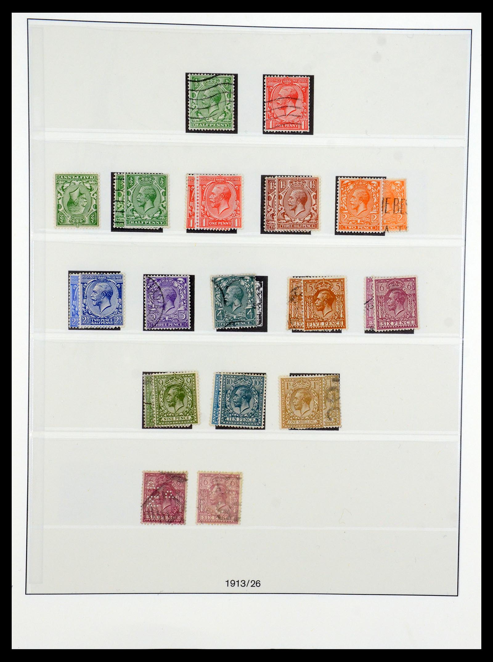 36425 011 - Postzegelverzameling 36425 Engeland 1840-1965.