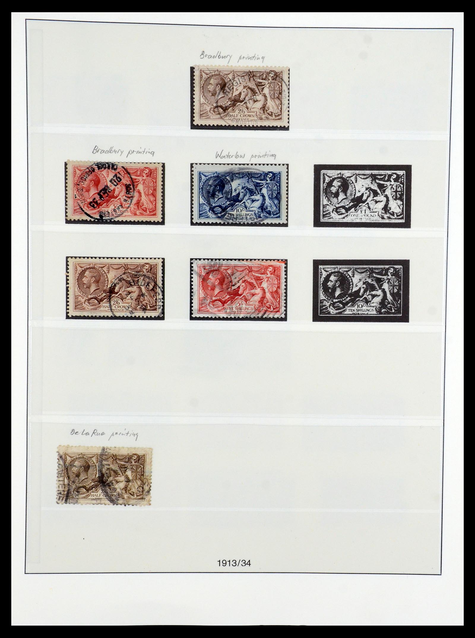 36425 012 - Postzegelverzameling 36425 Engeland 1840-1965.