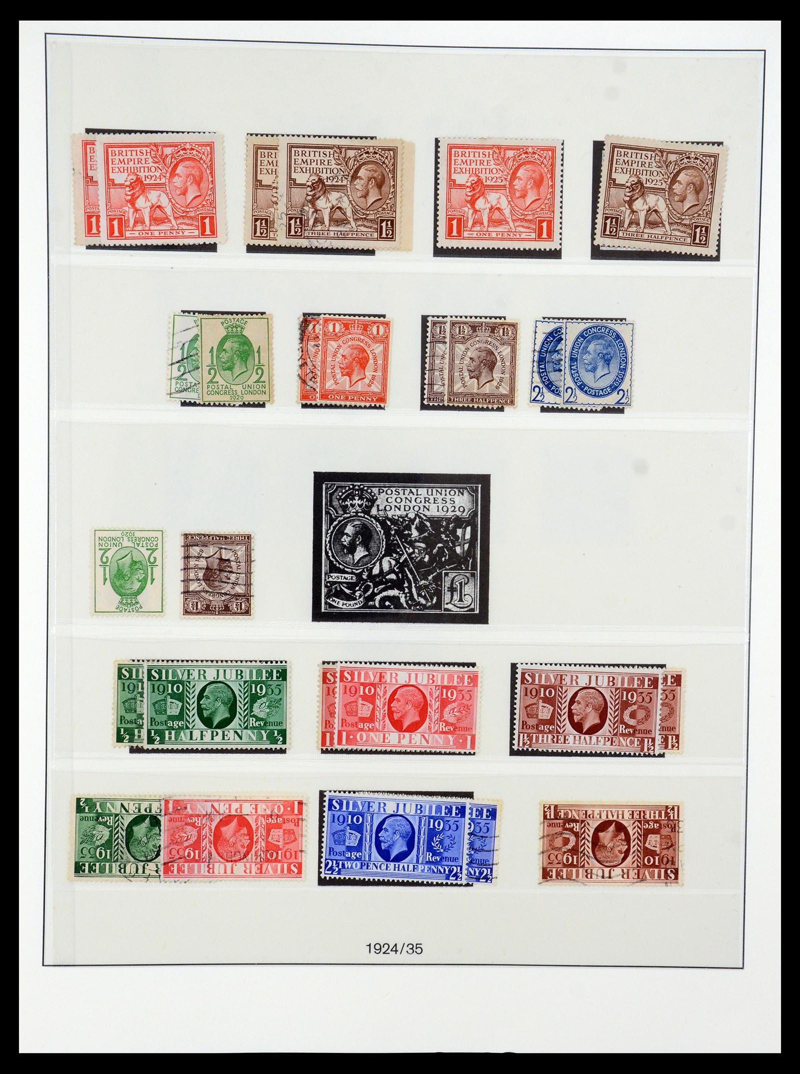 36425 013 - Postzegelverzameling 36425 Engeland 1840-1965.