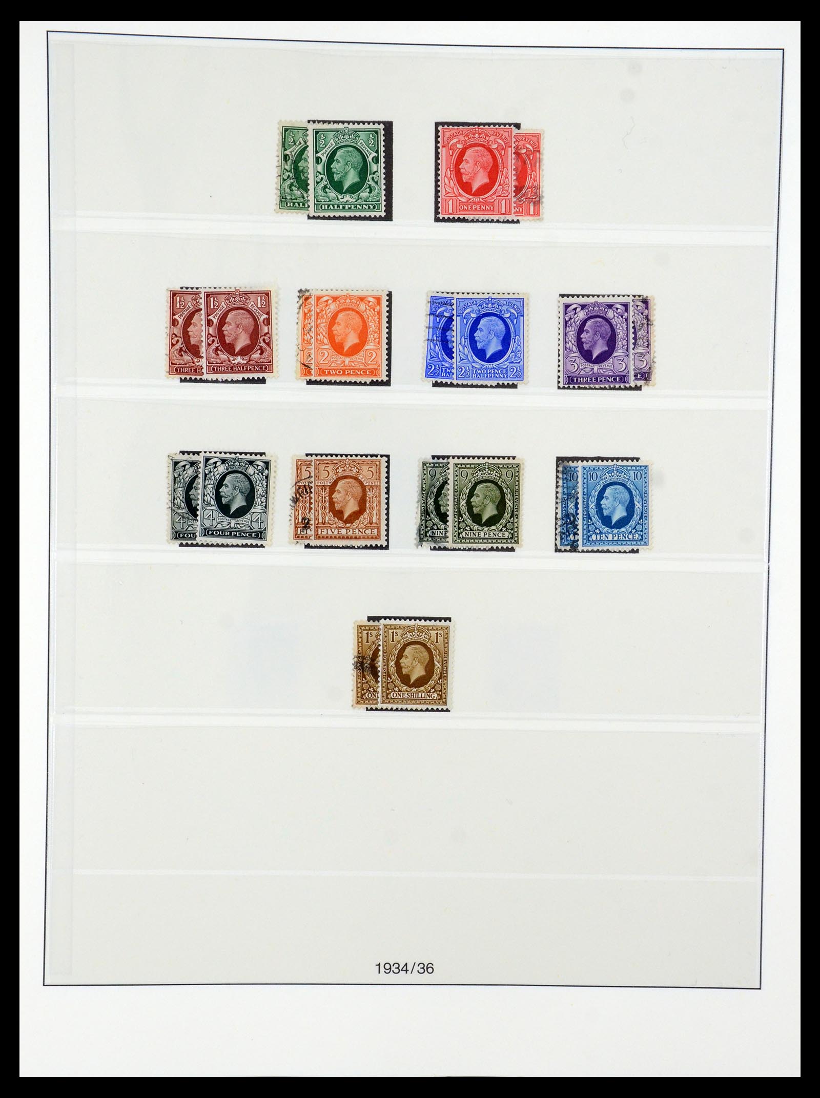 36425 014 - Postzegelverzameling 36425 Engeland 1840-1965.