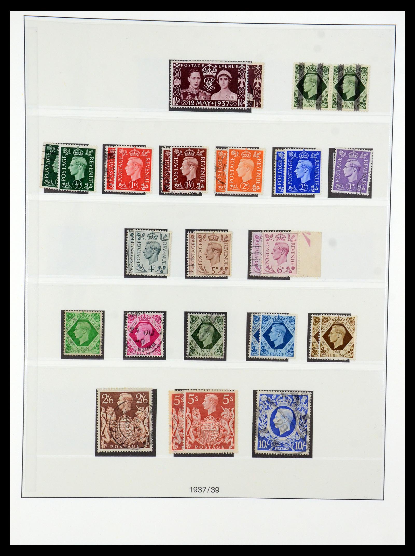36425 016 - Postzegelverzameling 36425 Engeland 1840-1965.