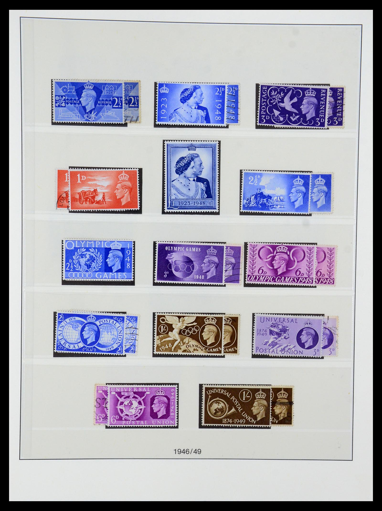 36425 018 - Postzegelverzameling 36425 Engeland 1840-1965.