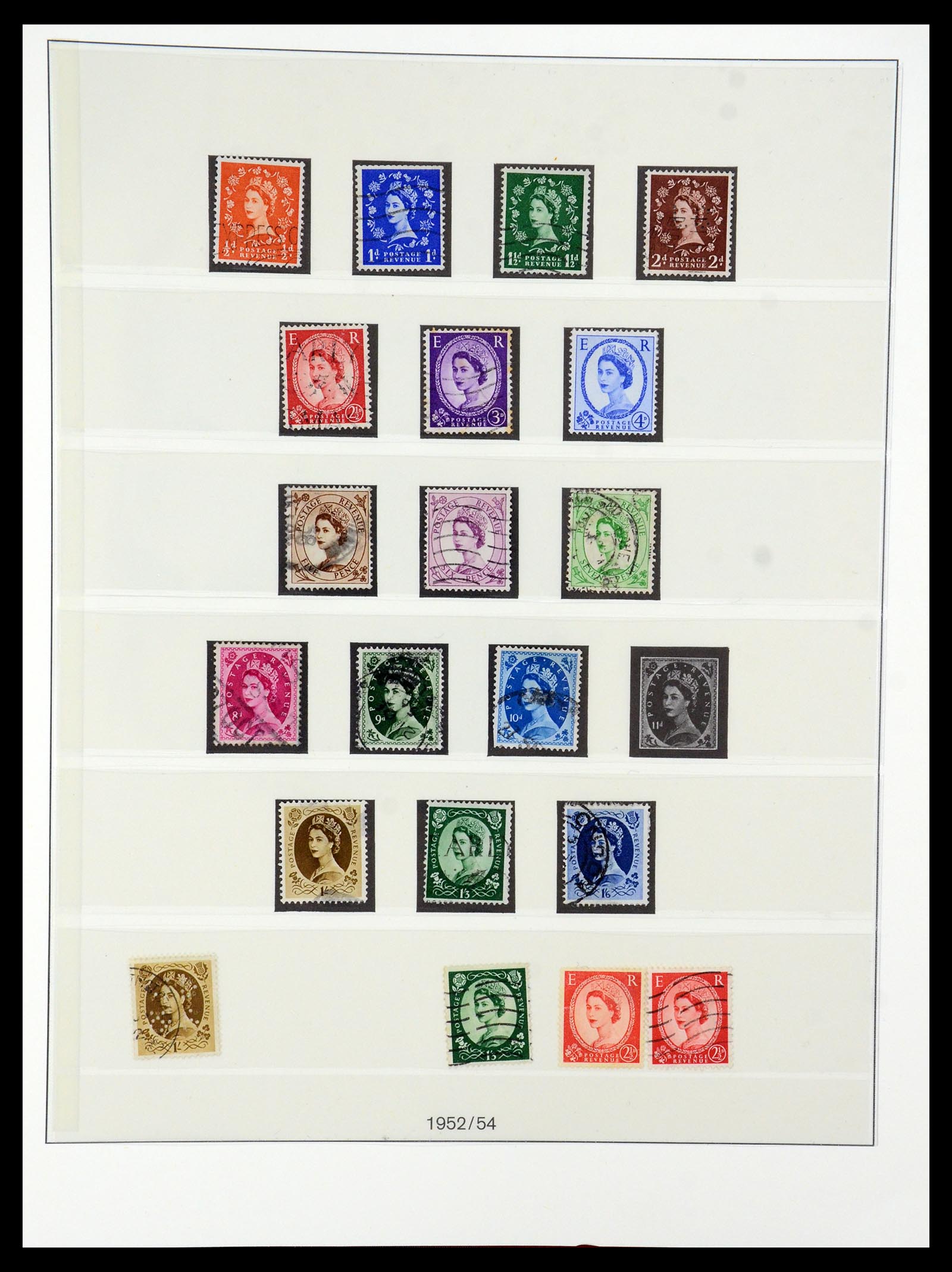 36425 020 - Postzegelverzameling 36425 Engeland 1840-1965.