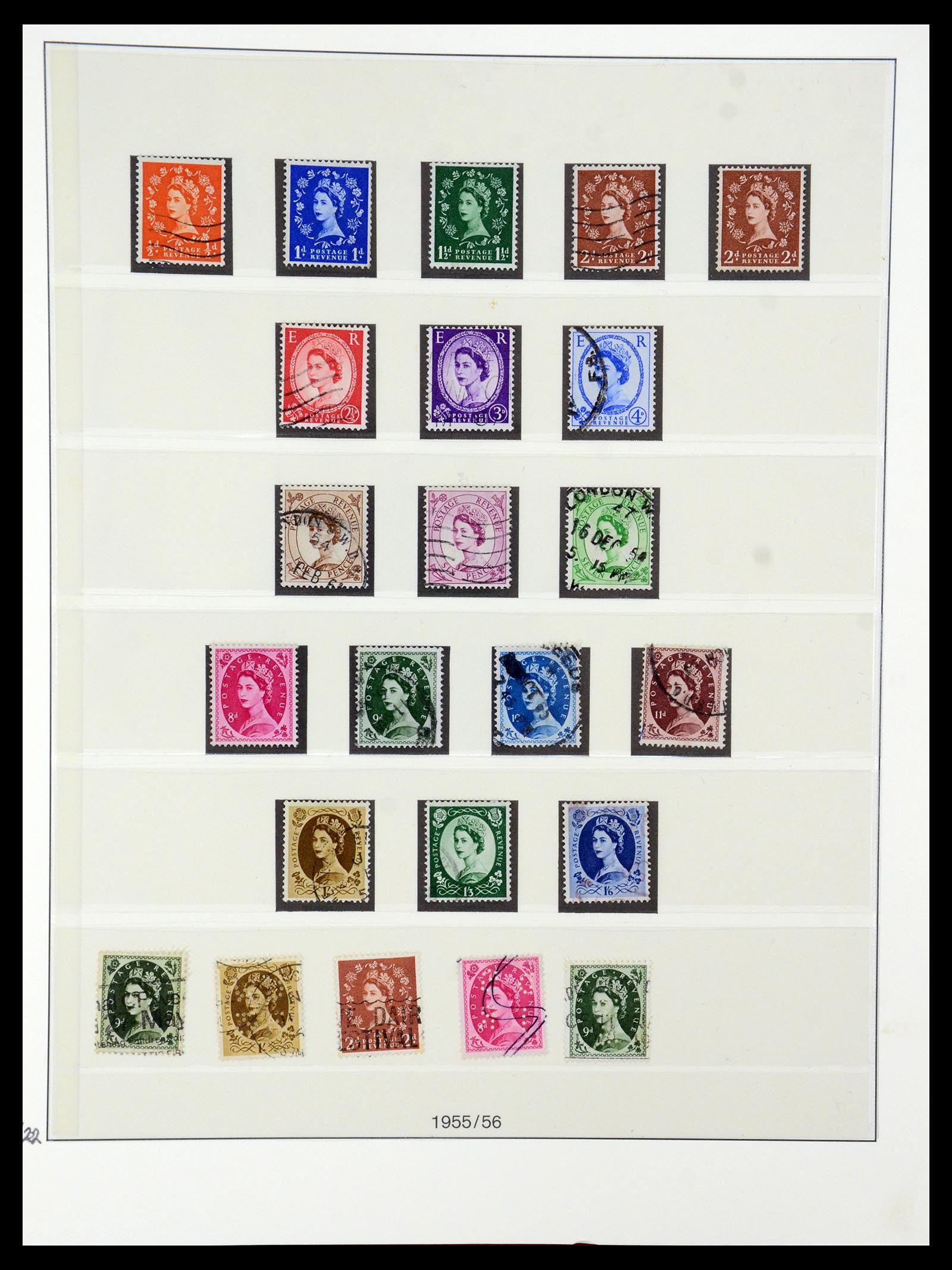 36425 022 - Postzegelverzameling 36425 Engeland 1840-1965.