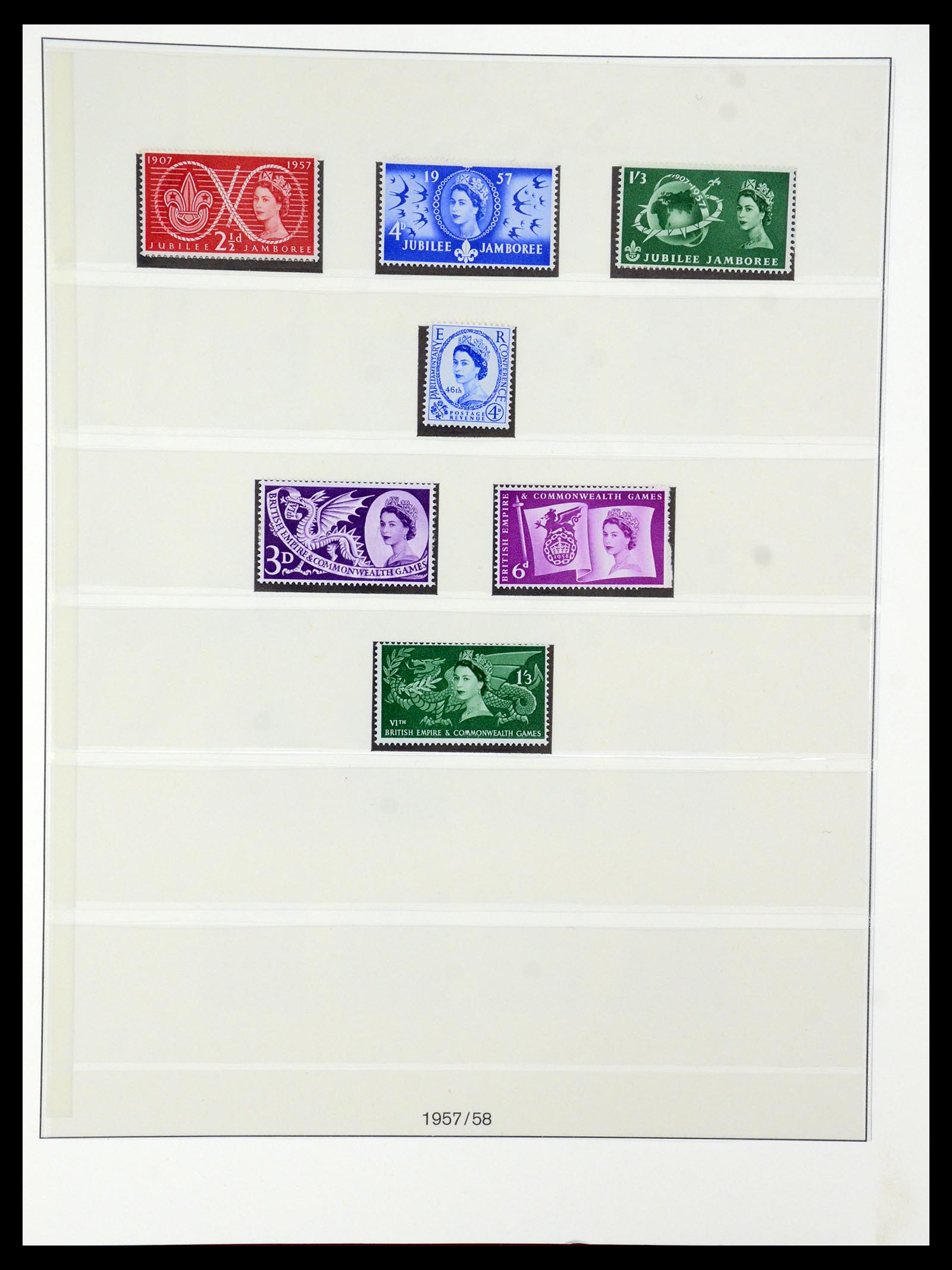 36425 023 - Postzegelverzameling 36425 Engeland 1840-1965.