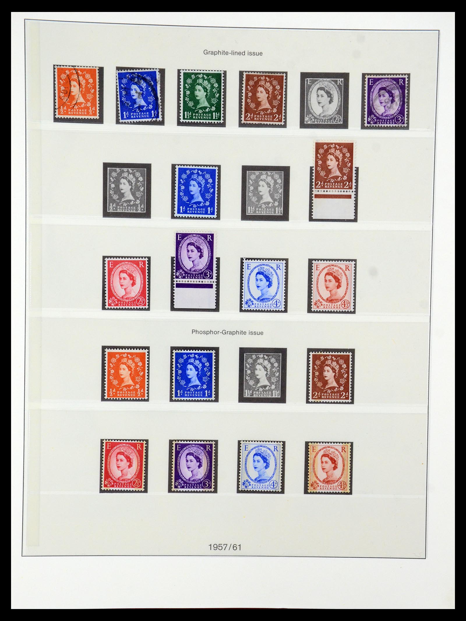 36425 024 - Postzegelverzameling 36425 Engeland 1840-1965.