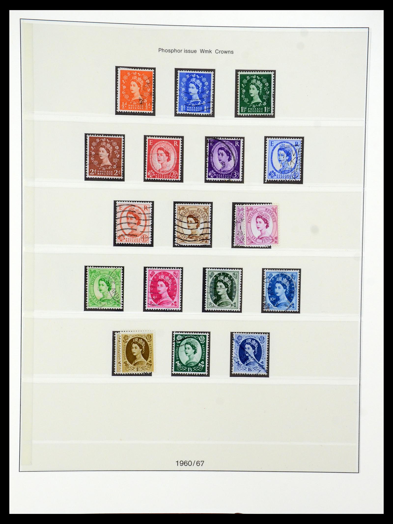 36425 027 - Postzegelverzameling 36425 Engeland 1840-1965.