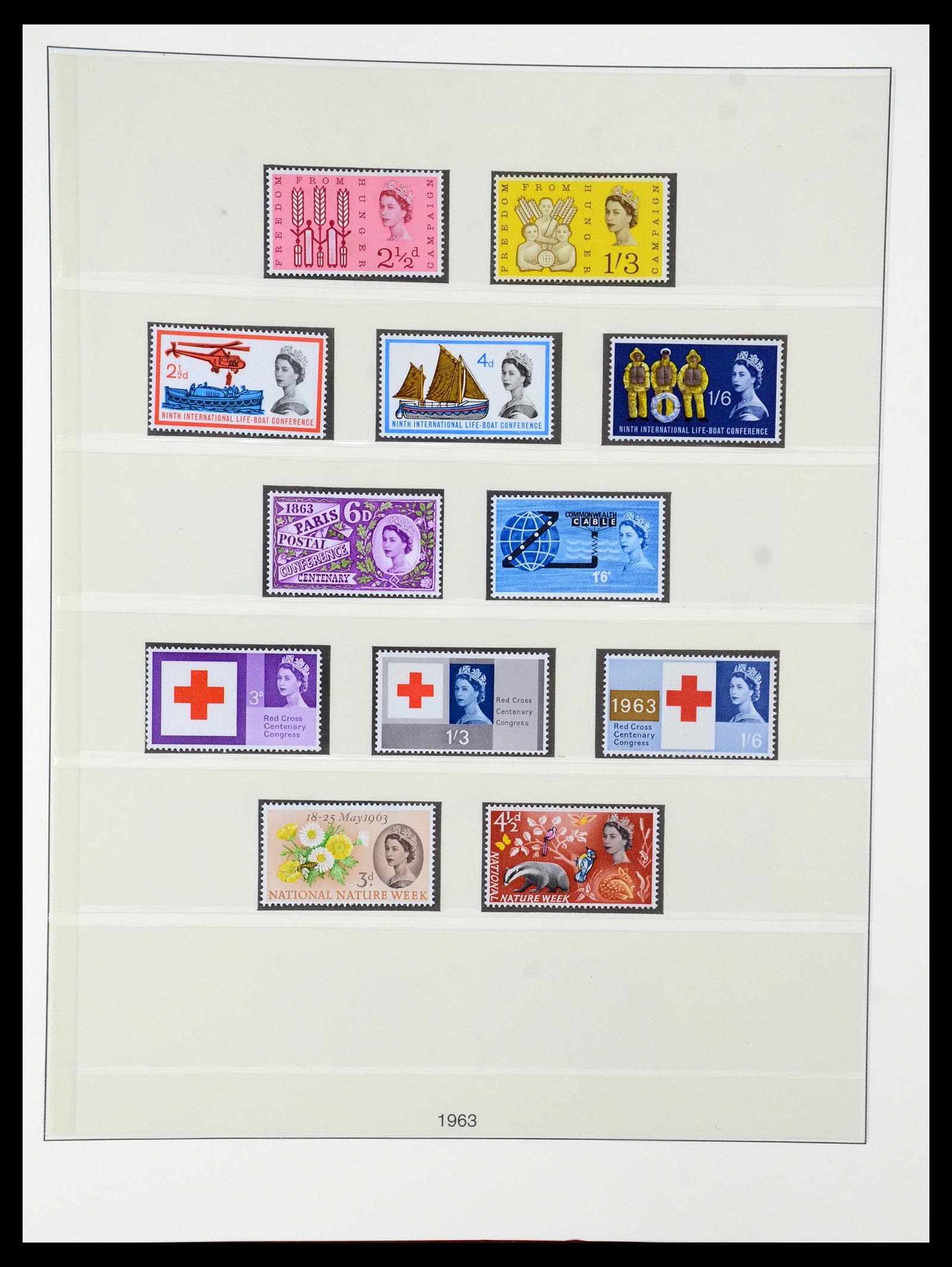 36425 028 - Postzegelverzameling 36425 Engeland 1840-1965.