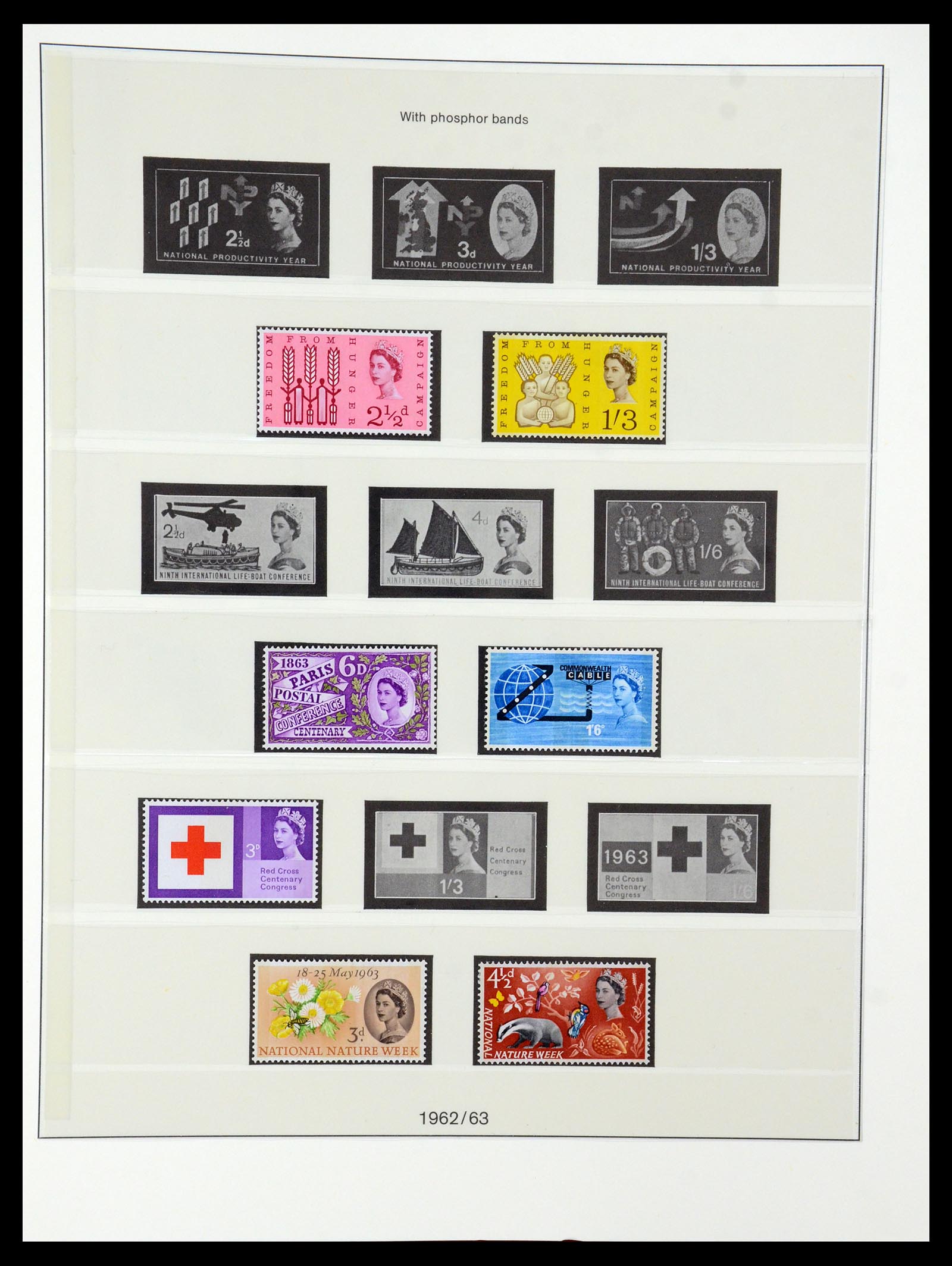 36425 029 - Postzegelverzameling 36425 Engeland 1840-1965.