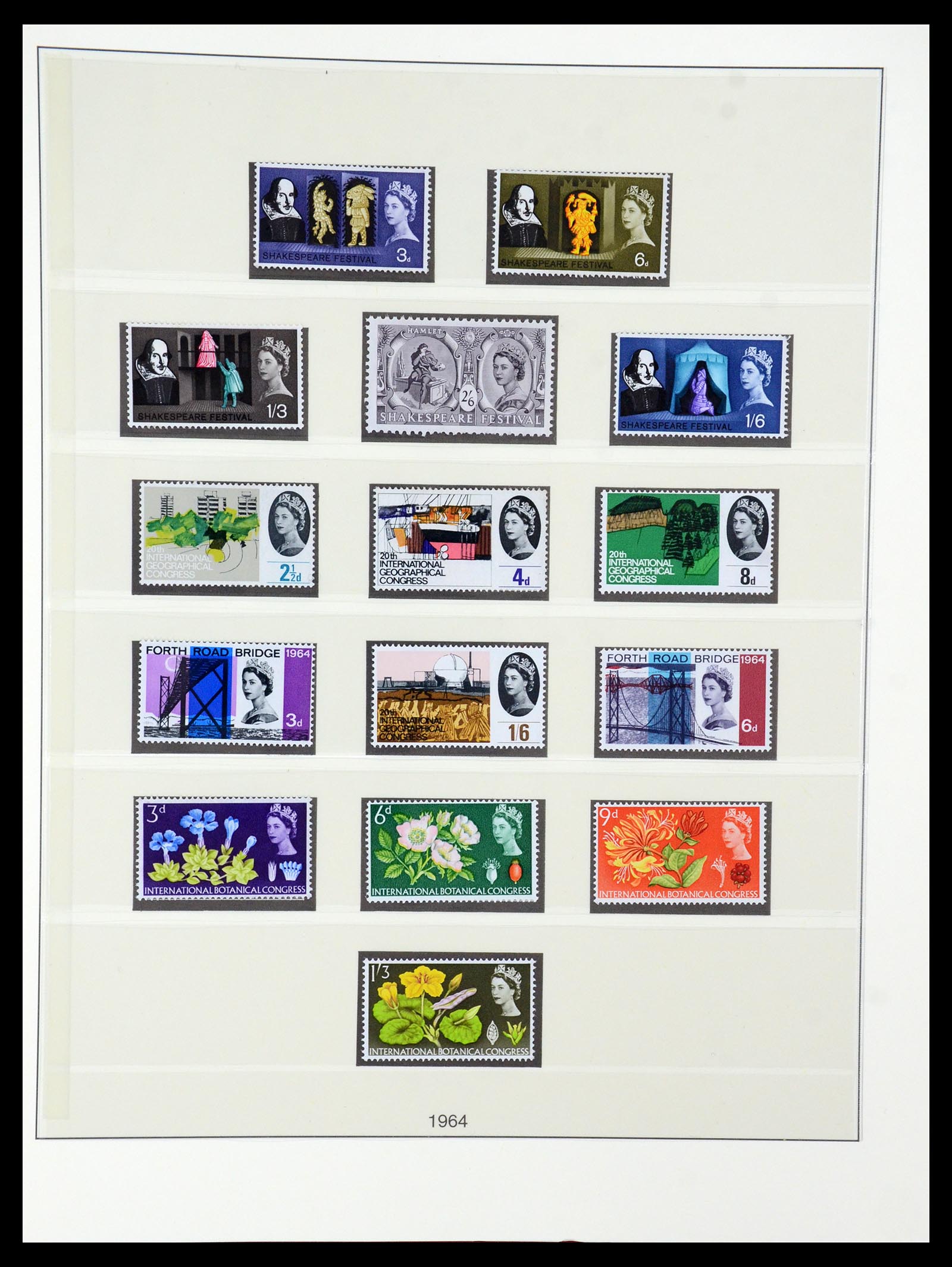 36425 030 - Postzegelverzameling 36425 Engeland 1840-1965.