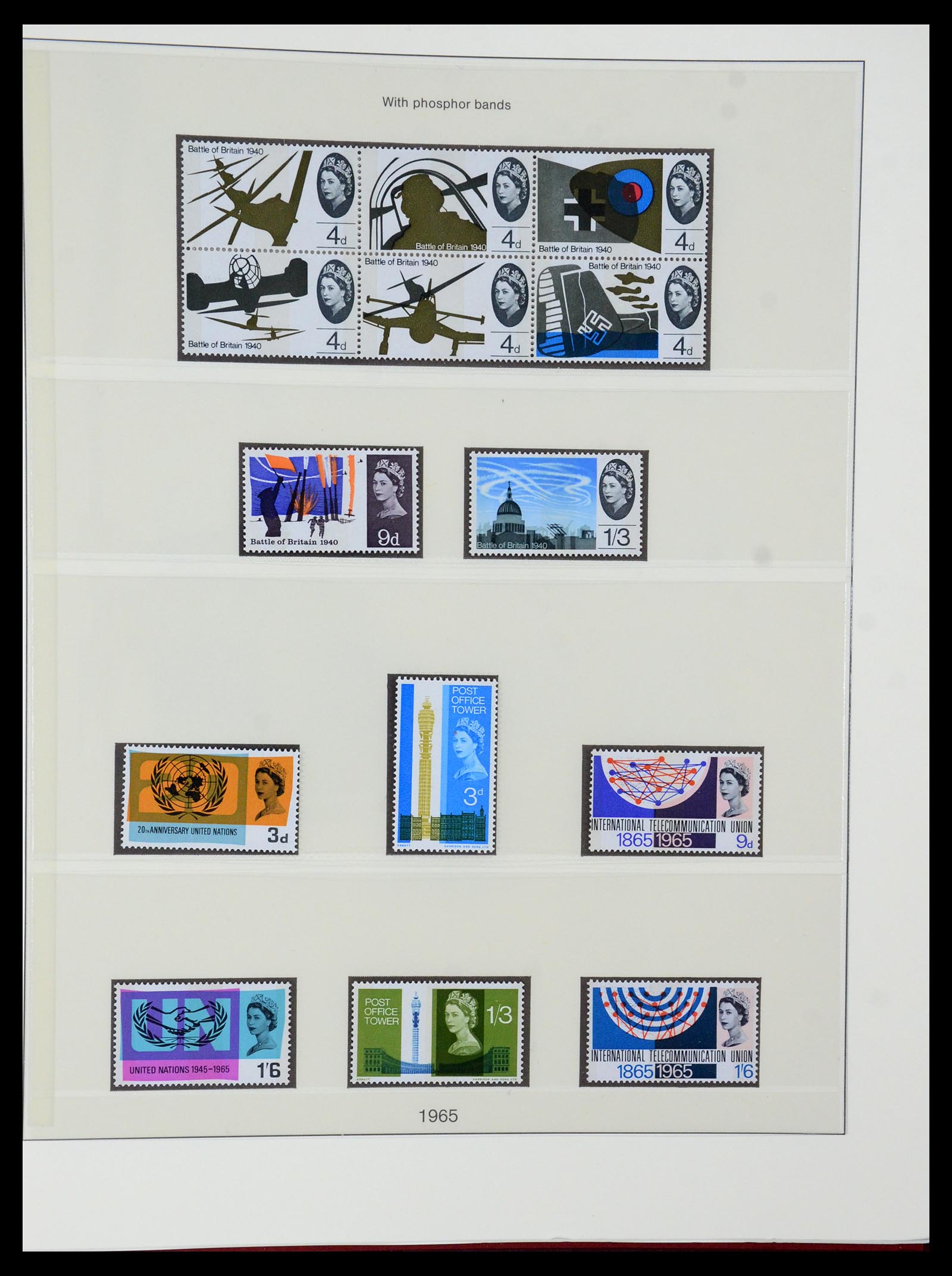36425 035 - Postzegelverzameling 36425 Engeland 1840-1965.