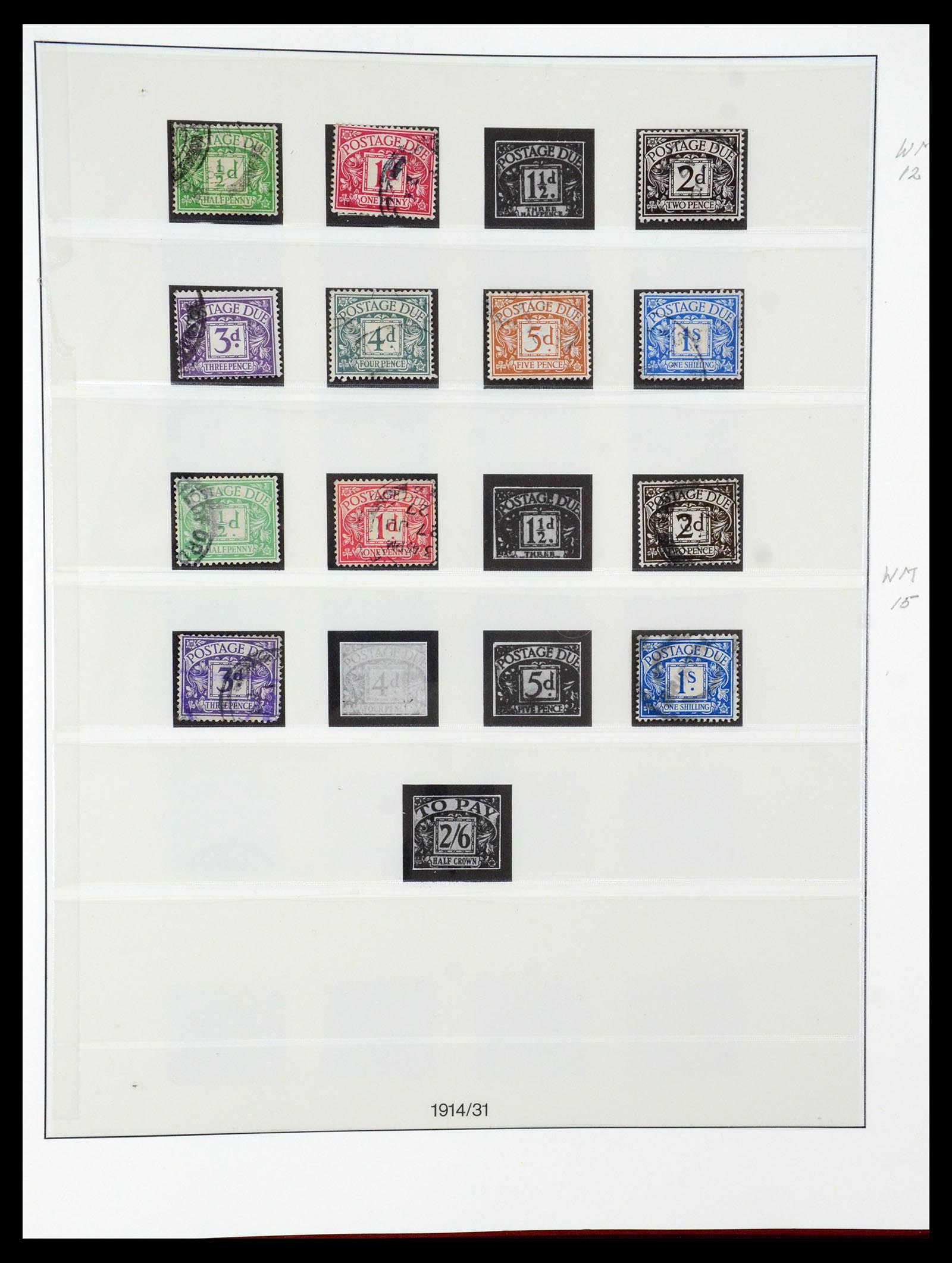 36425 036 - Postzegelverzameling 36425 Engeland 1840-1965.