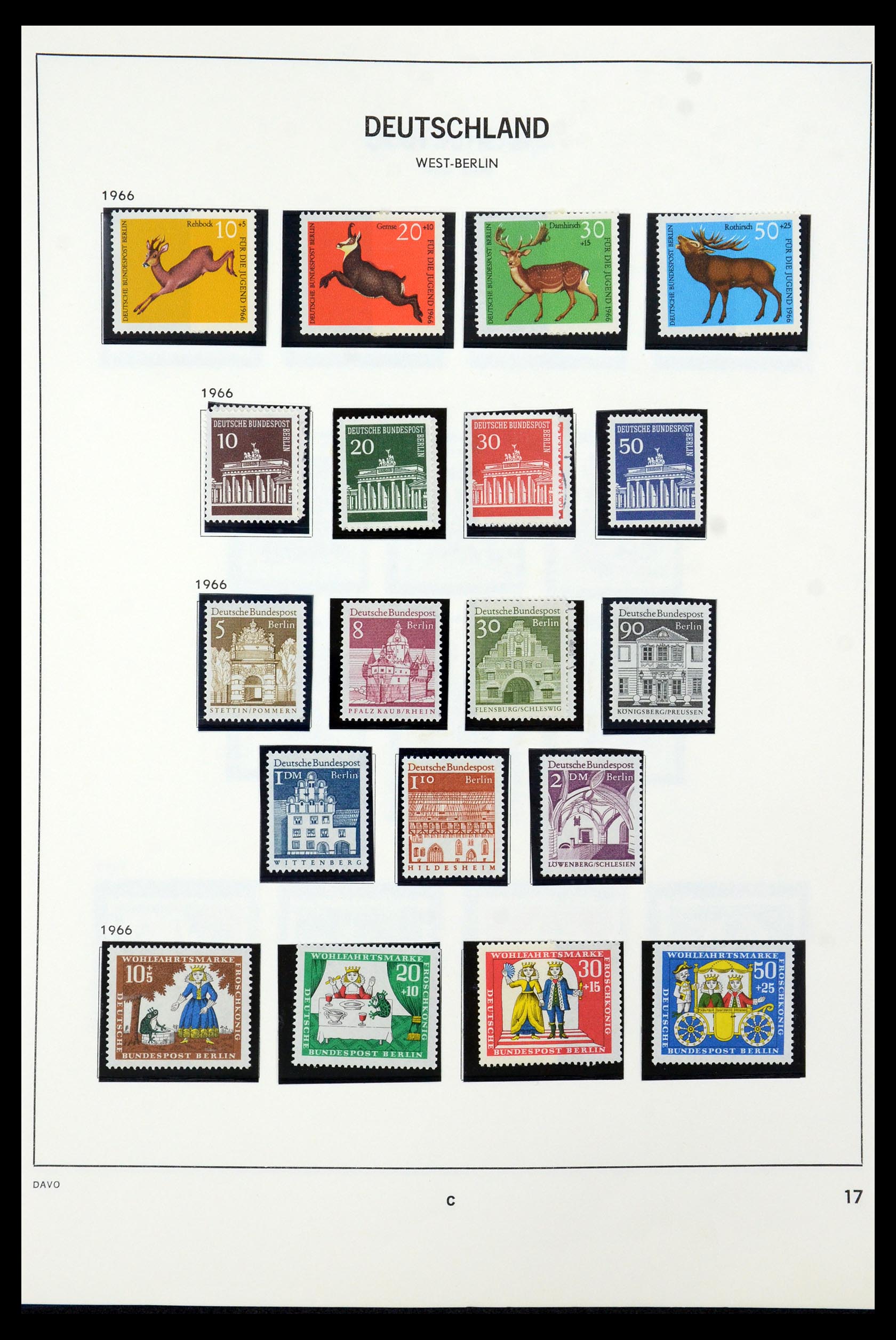 36426 017 - Postzegelverzameling 36426 Berlijn 1948-1990.