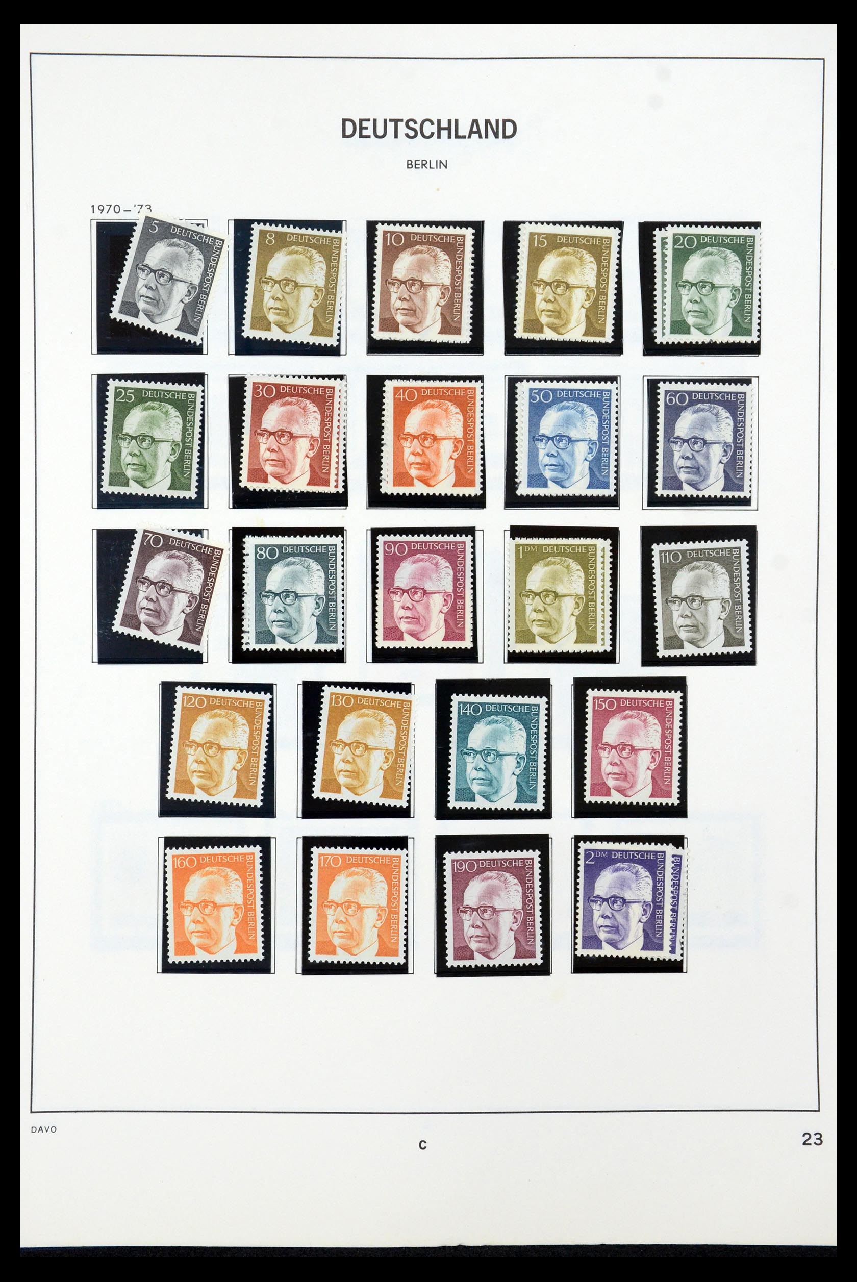 36426 023 - Postzegelverzameling 36426 Berlijn 1948-1990.