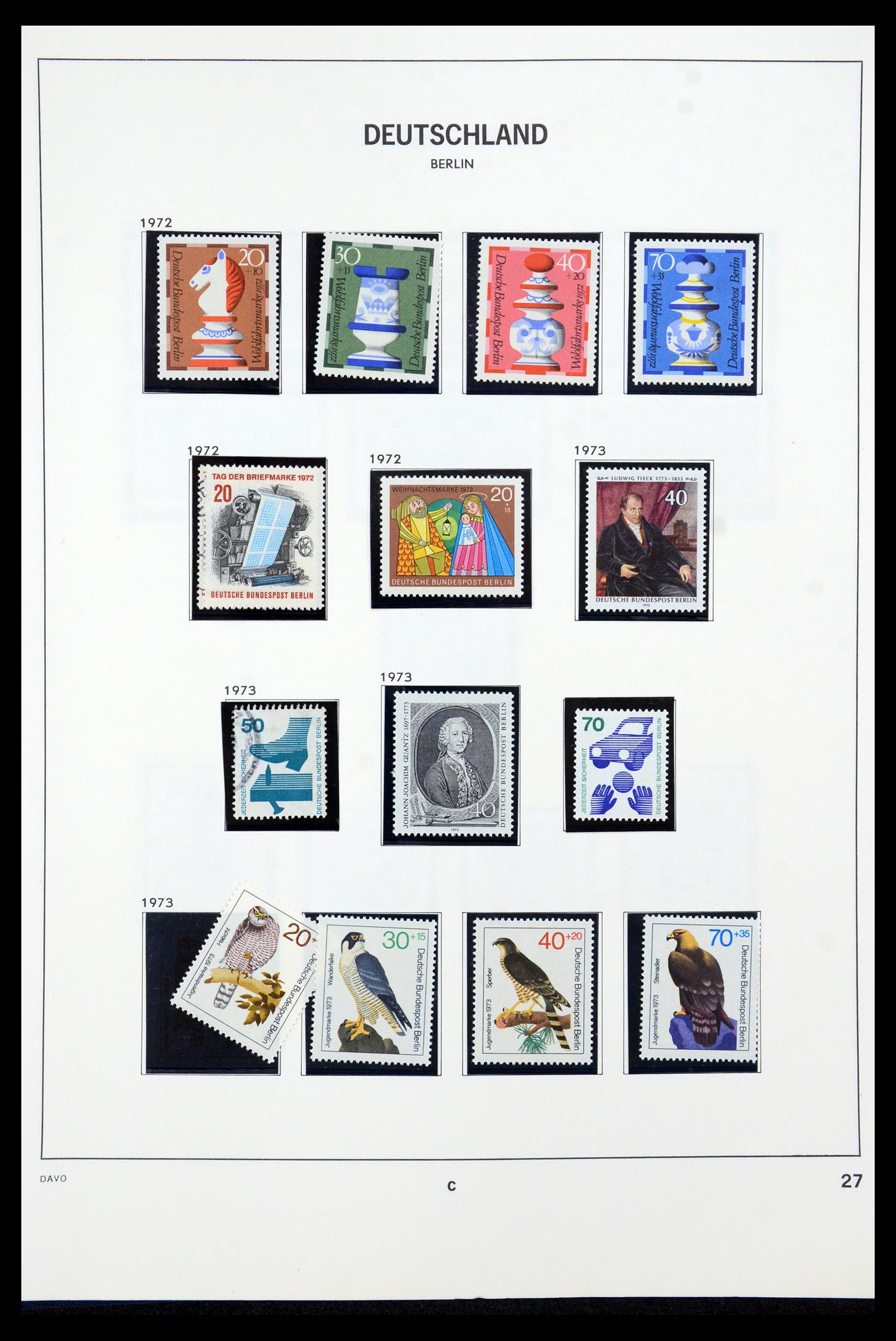 36426 027 - Postzegelverzameling 36426 Berlijn 1948-1990.