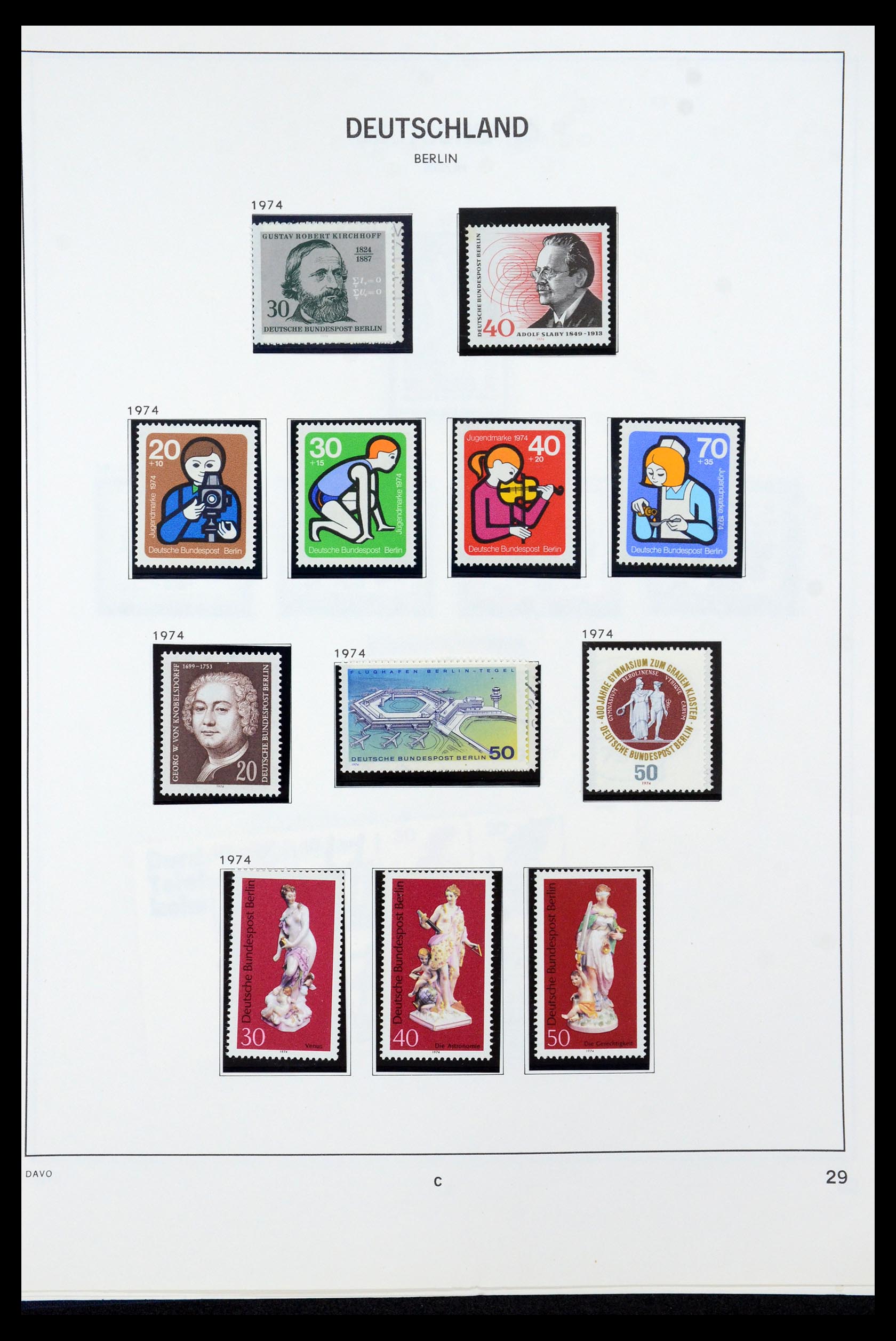 36426 029 - Postzegelverzameling 36426 Berlijn 1948-1990.