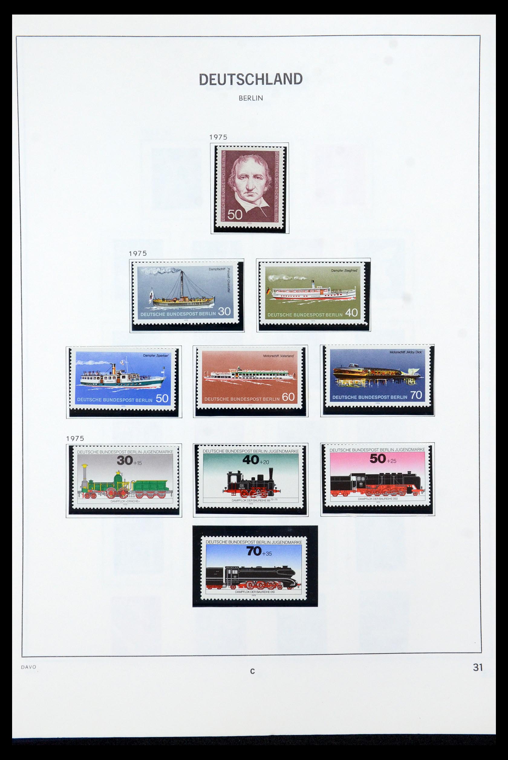 36426 031 - Postzegelverzameling 36426 Berlijn 1948-1990.