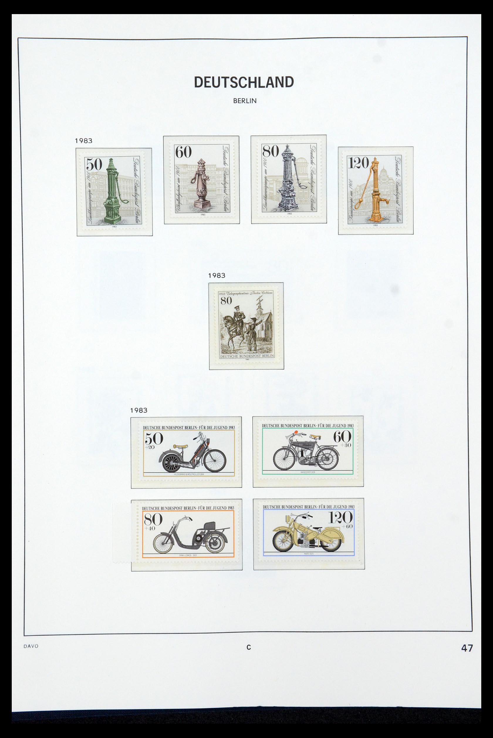 36426 047 - Postzegelverzameling 36426 Berlijn 1948-1990.