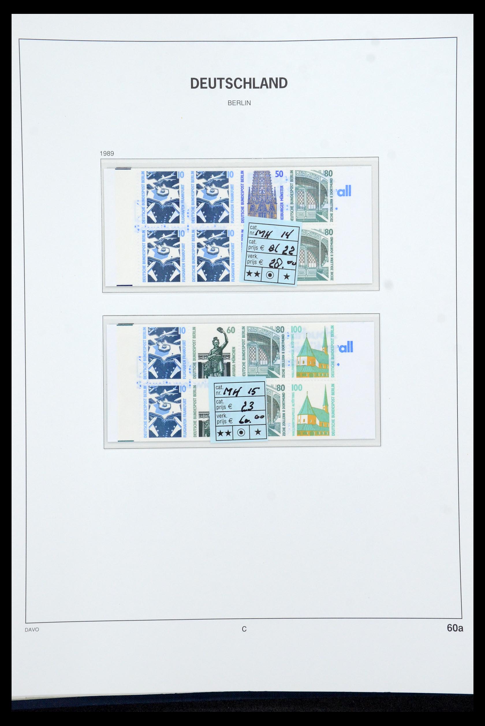 36426 061 - Postzegelverzameling 36426 Berlijn 1948-1990.