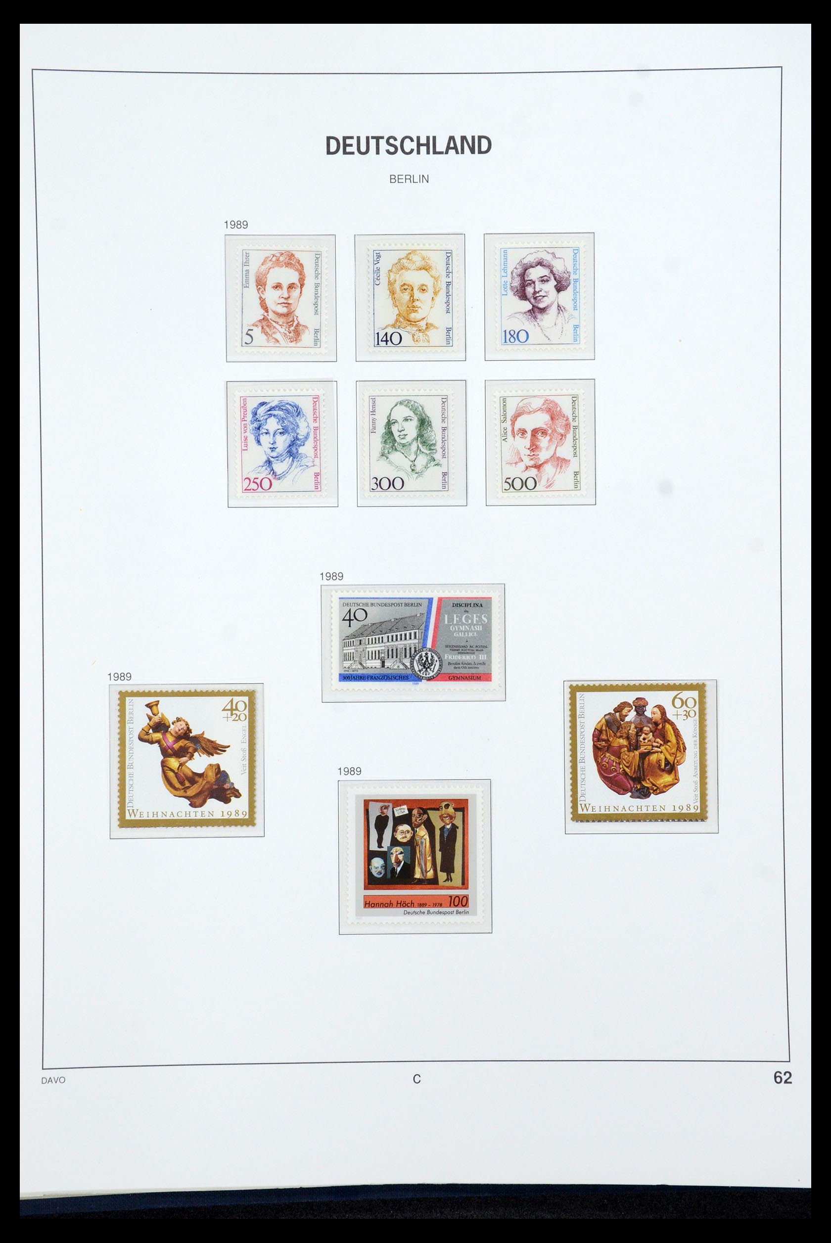 36426 063 - Postzegelverzameling 36426 Berlijn 1948-1990.