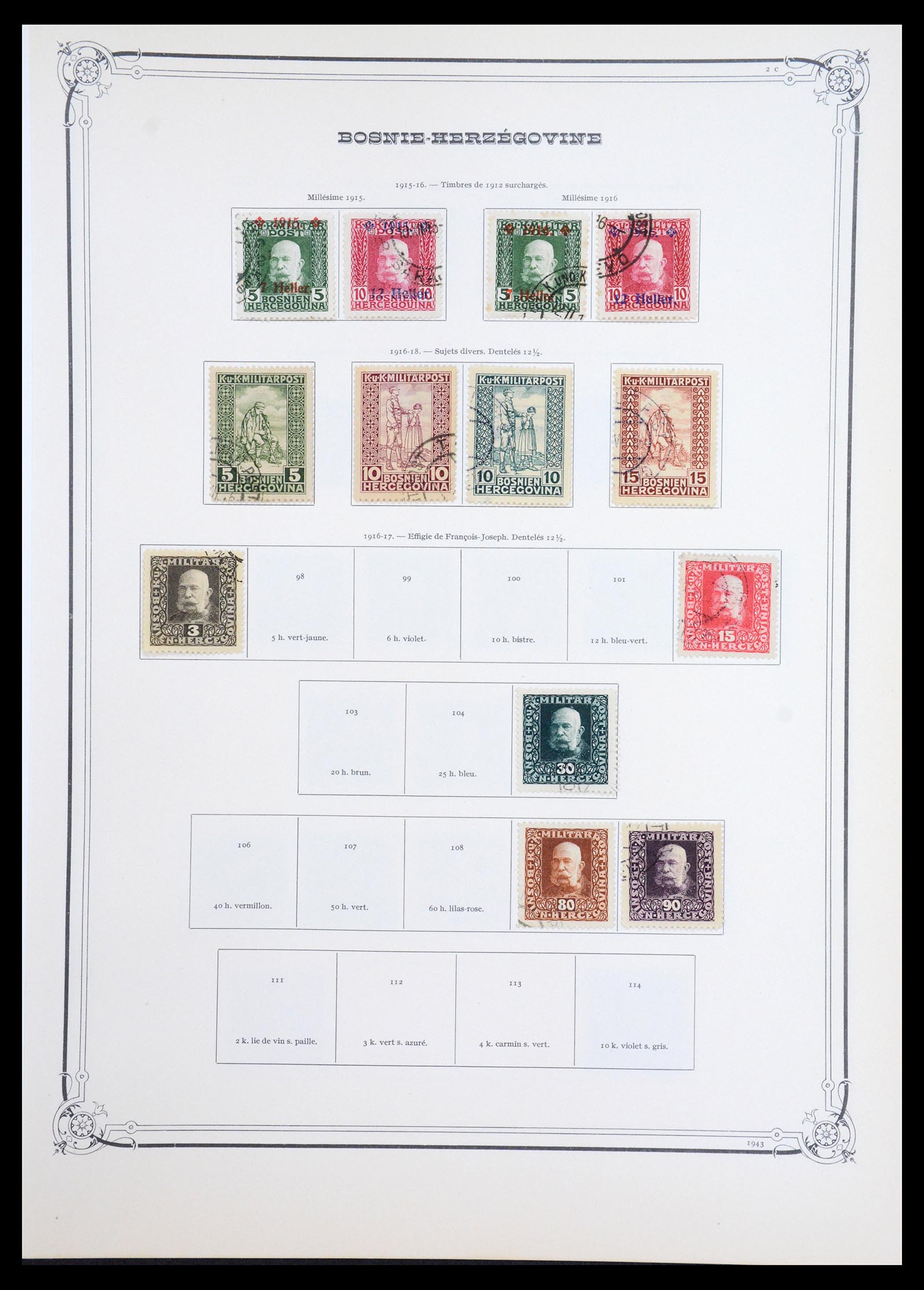 36428 005 - Postzegelverzameling 36428 Europese landen 1880-1945.