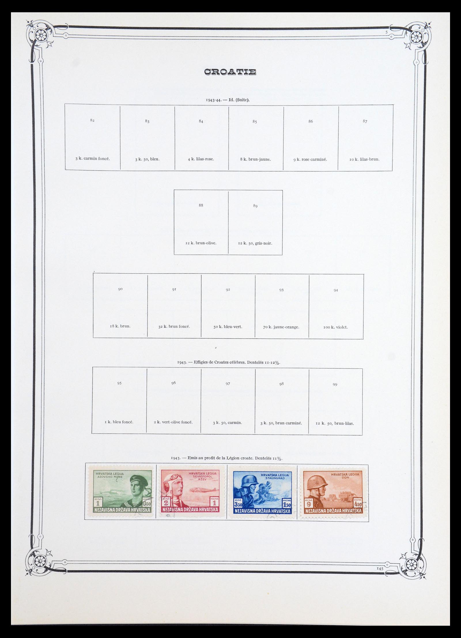 36428 013 - Postzegelverzameling 36428 Europese landen 1880-1945.