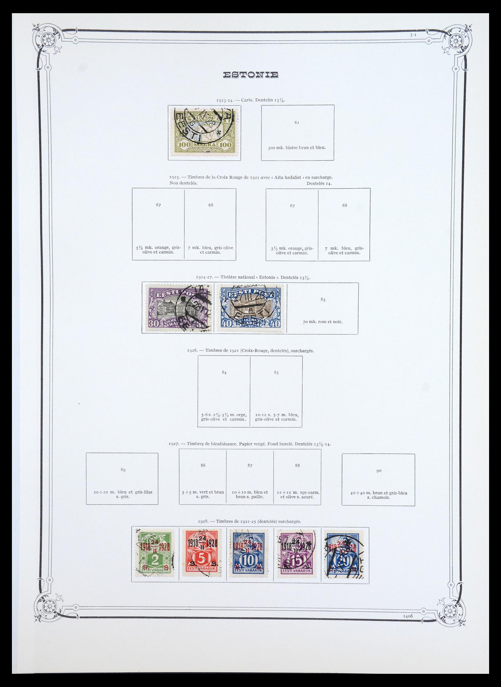 36428 033 - Postzegelverzameling 36428 Europese landen 1880-1945.