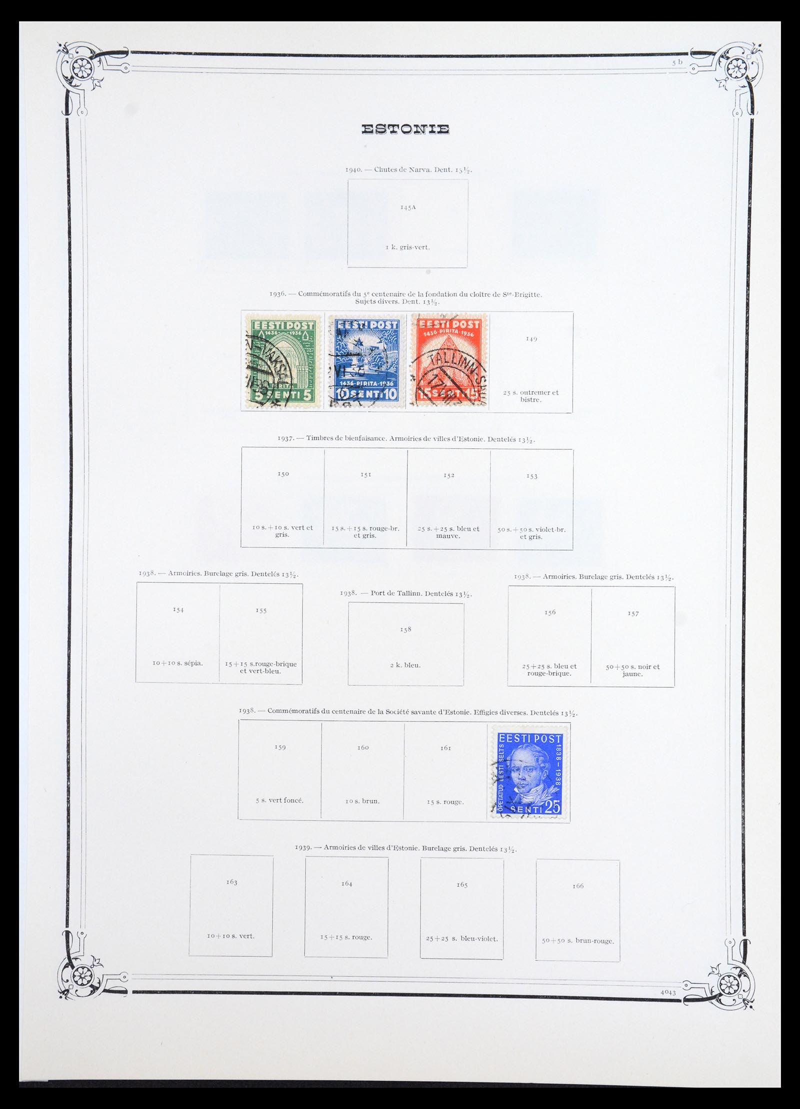 36428 036 - Postzegelverzameling 36428 Europese landen 1880-1945.