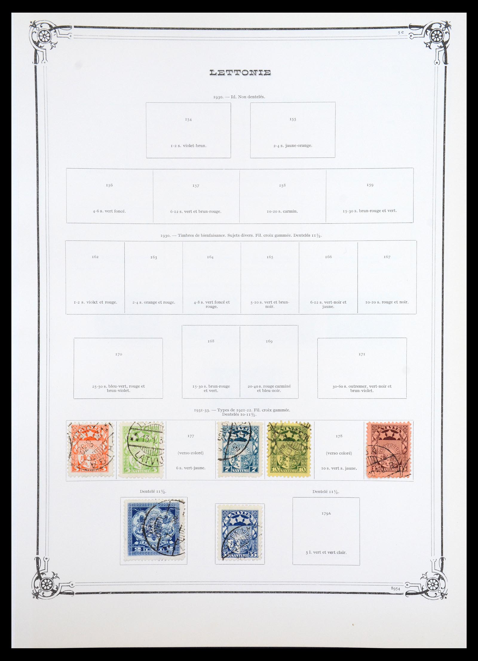 36428 047 - Postzegelverzameling 36428 Europese landen 1880-1945.