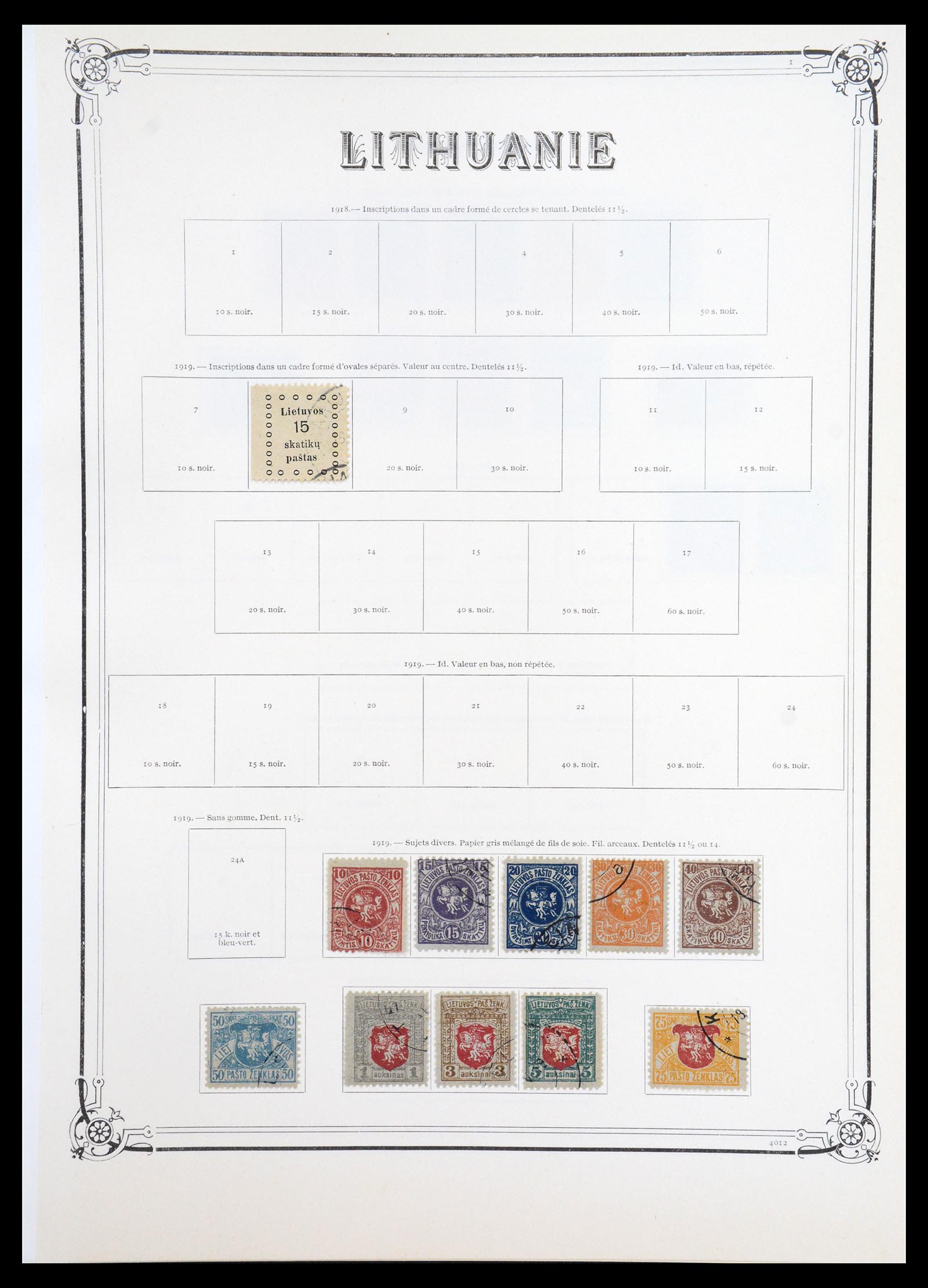 36428 056 - Postzegelverzameling 36428 Europese landen 1880-1945.