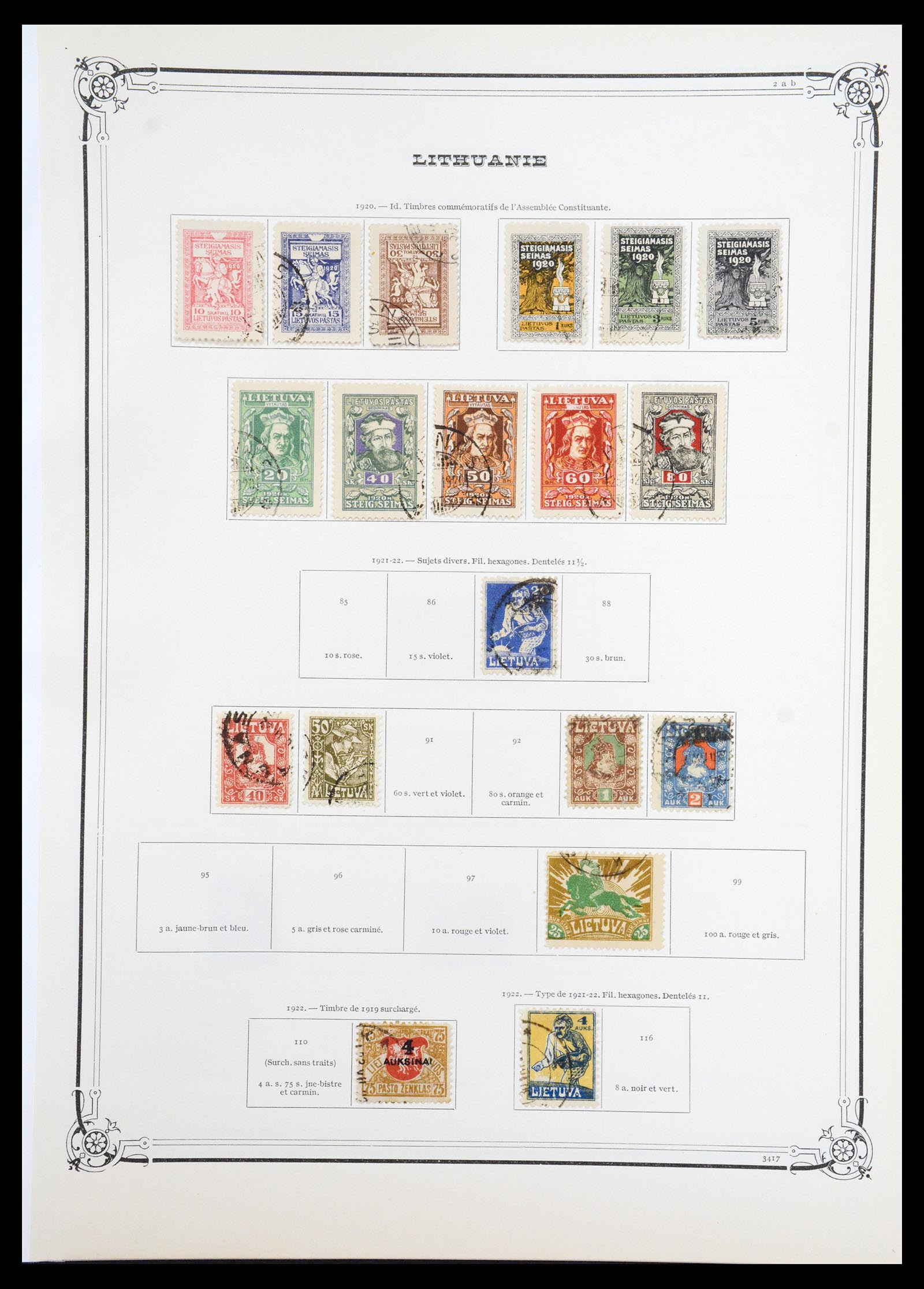 36428 058 - Postzegelverzameling 36428 Europese landen 1880-1945.