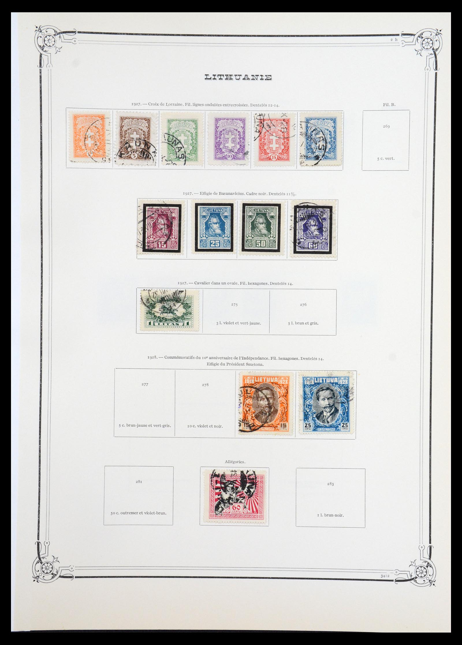 36428 063 - Postzegelverzameling 36428 Europese landen 1880-1945.