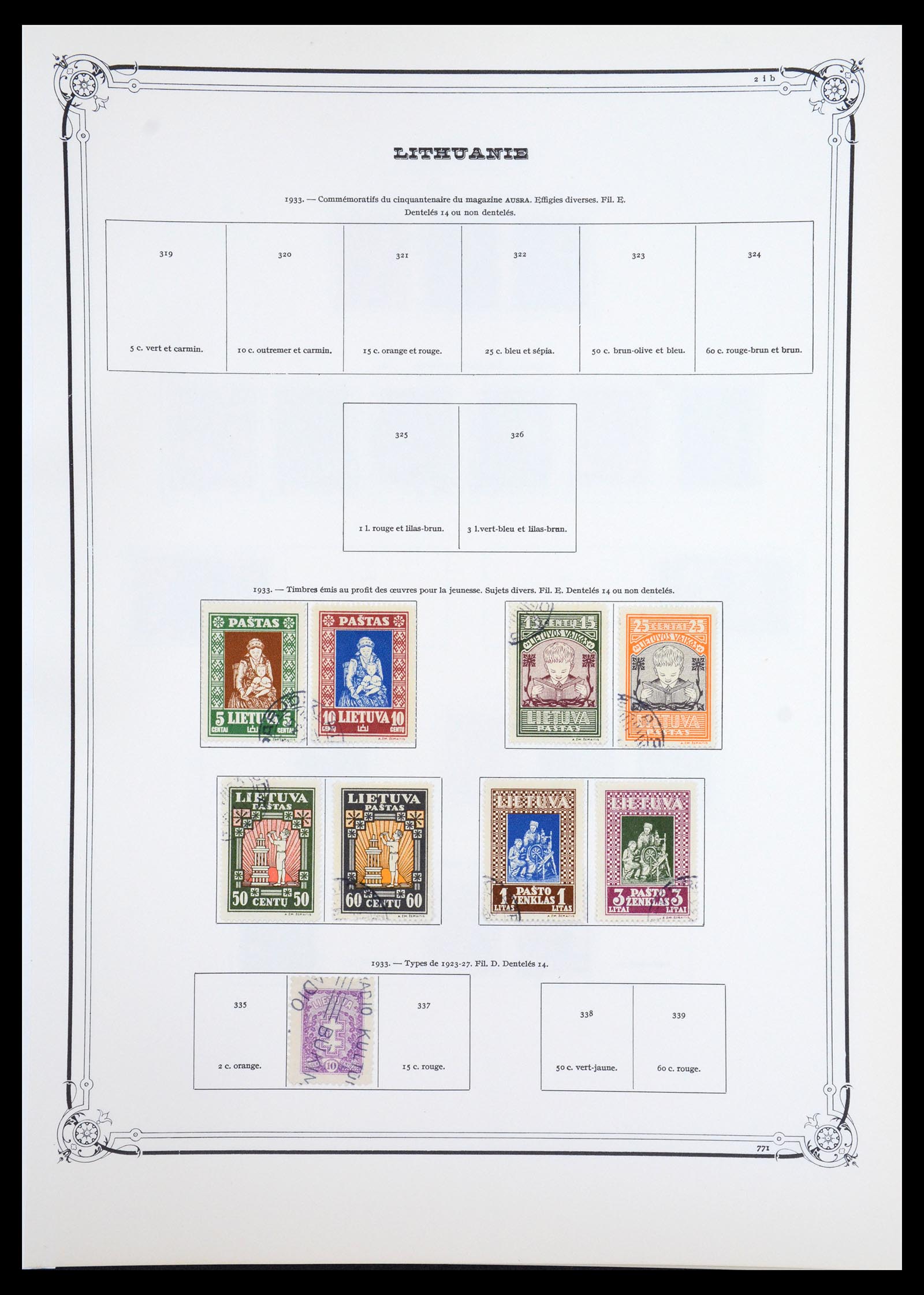36428 066 - Postzegelverzameling 36428 Europese landen 1880-1945.