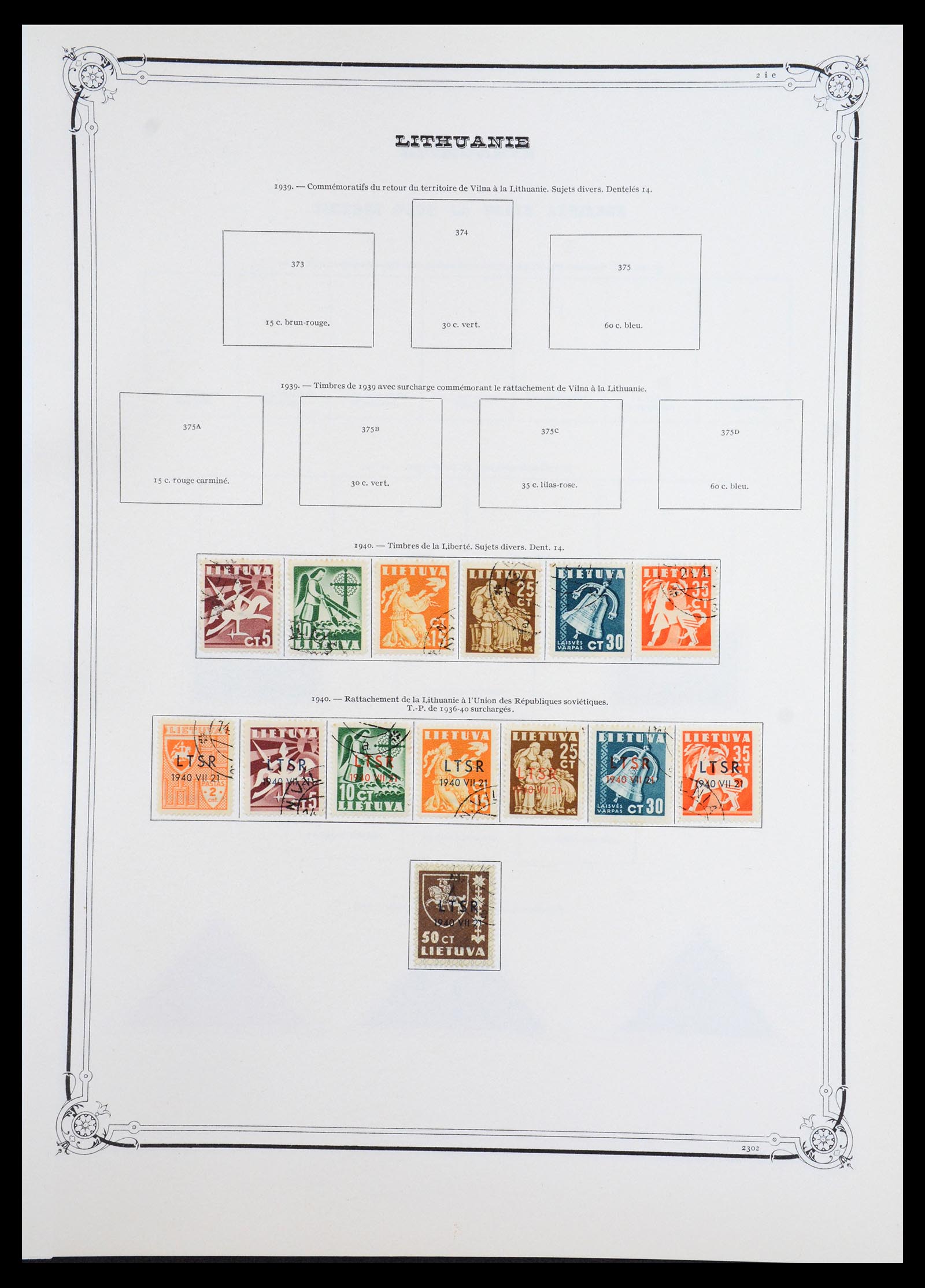 36428 069 - Postzegelverzameling 36428 Europese landen 1880-1945.