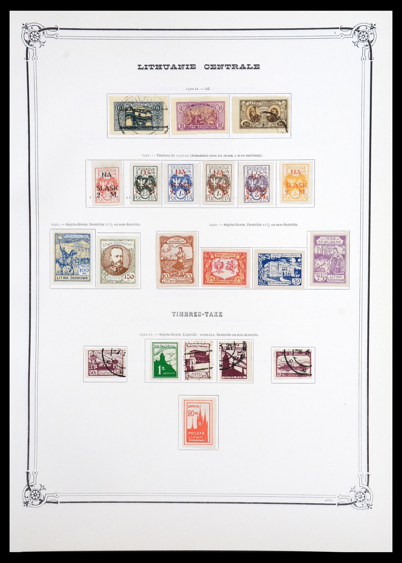 36428 077 - Postzegelverzameling 36428 Europese landen 1880-1945.