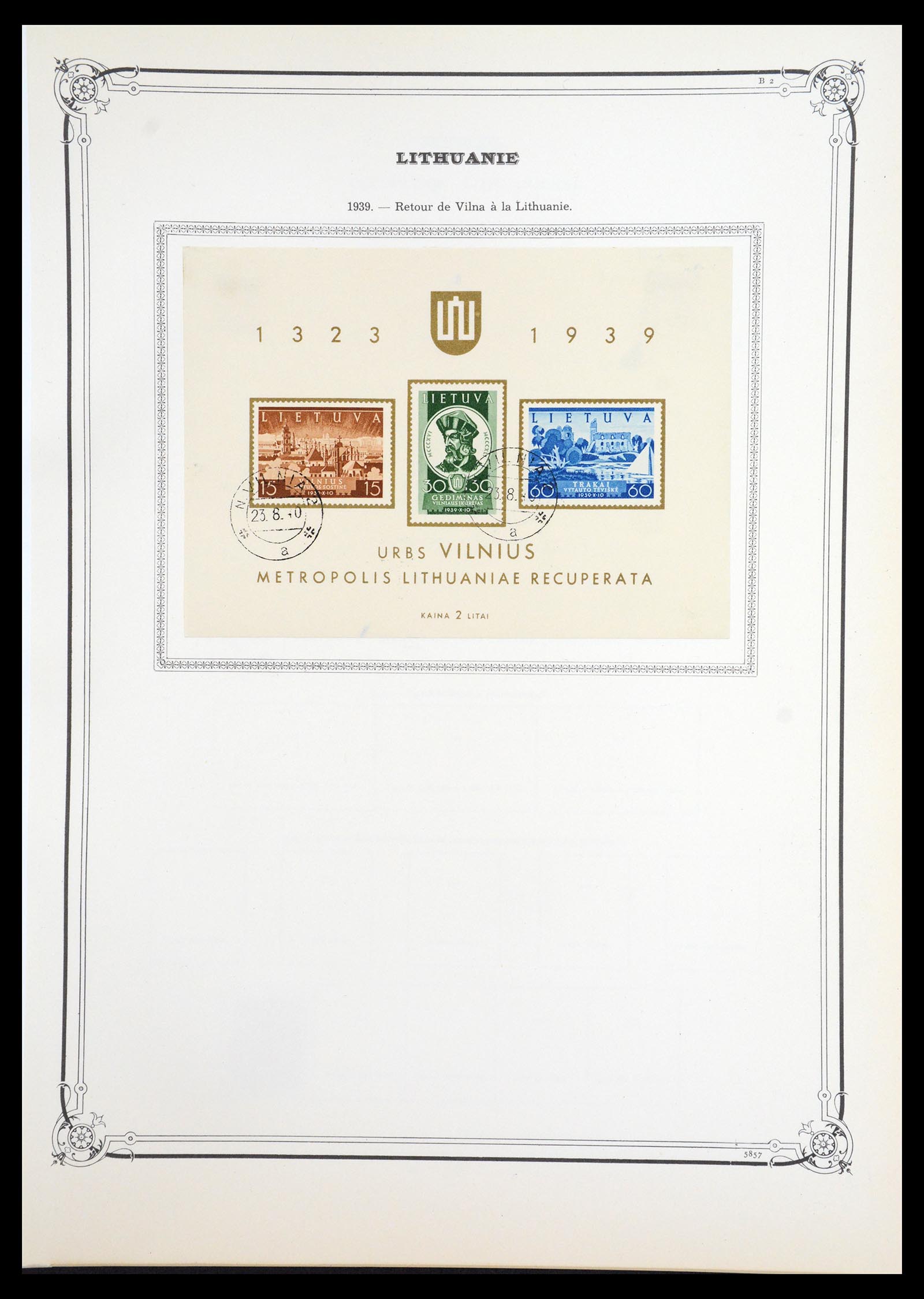 36428 078 - Postzegelverzameling 36428 Europese landen 1880-1945.