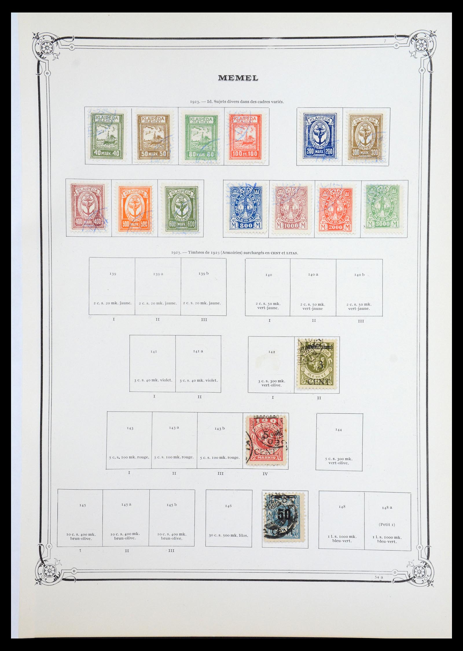 36428 080 - Postzegelverzameling 36428 Europese landen 1880-1945.