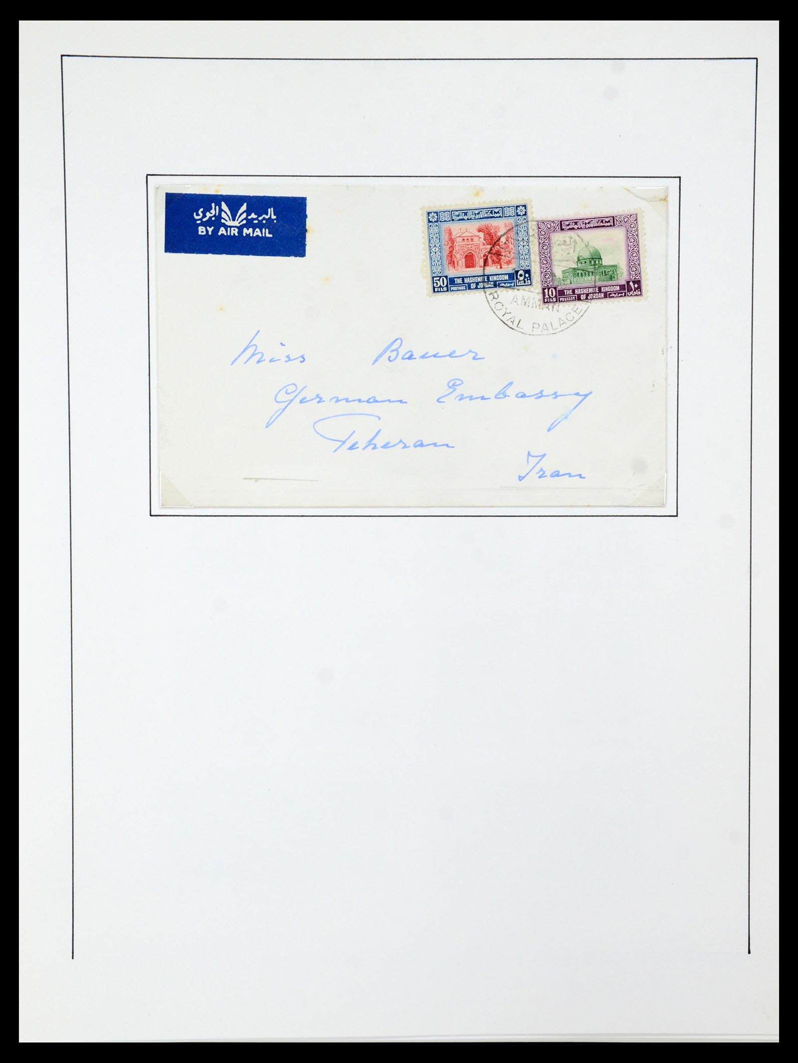 36430 036 - Stamp collection 36430 Jordan 1920-1964.