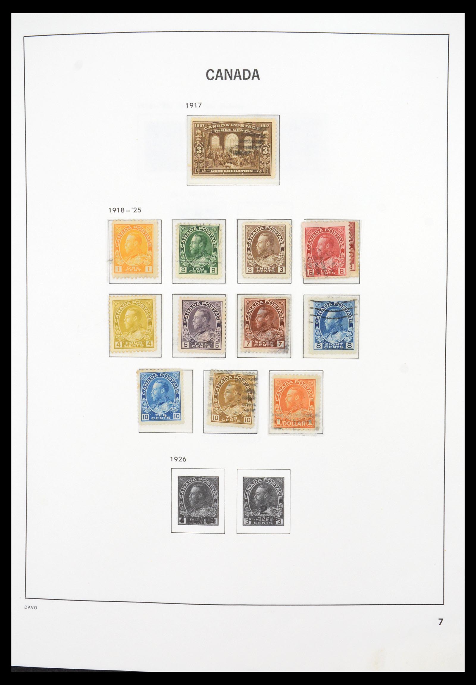 36431 007 - Postzegelverzameling 36431 Canada 1859-2011.