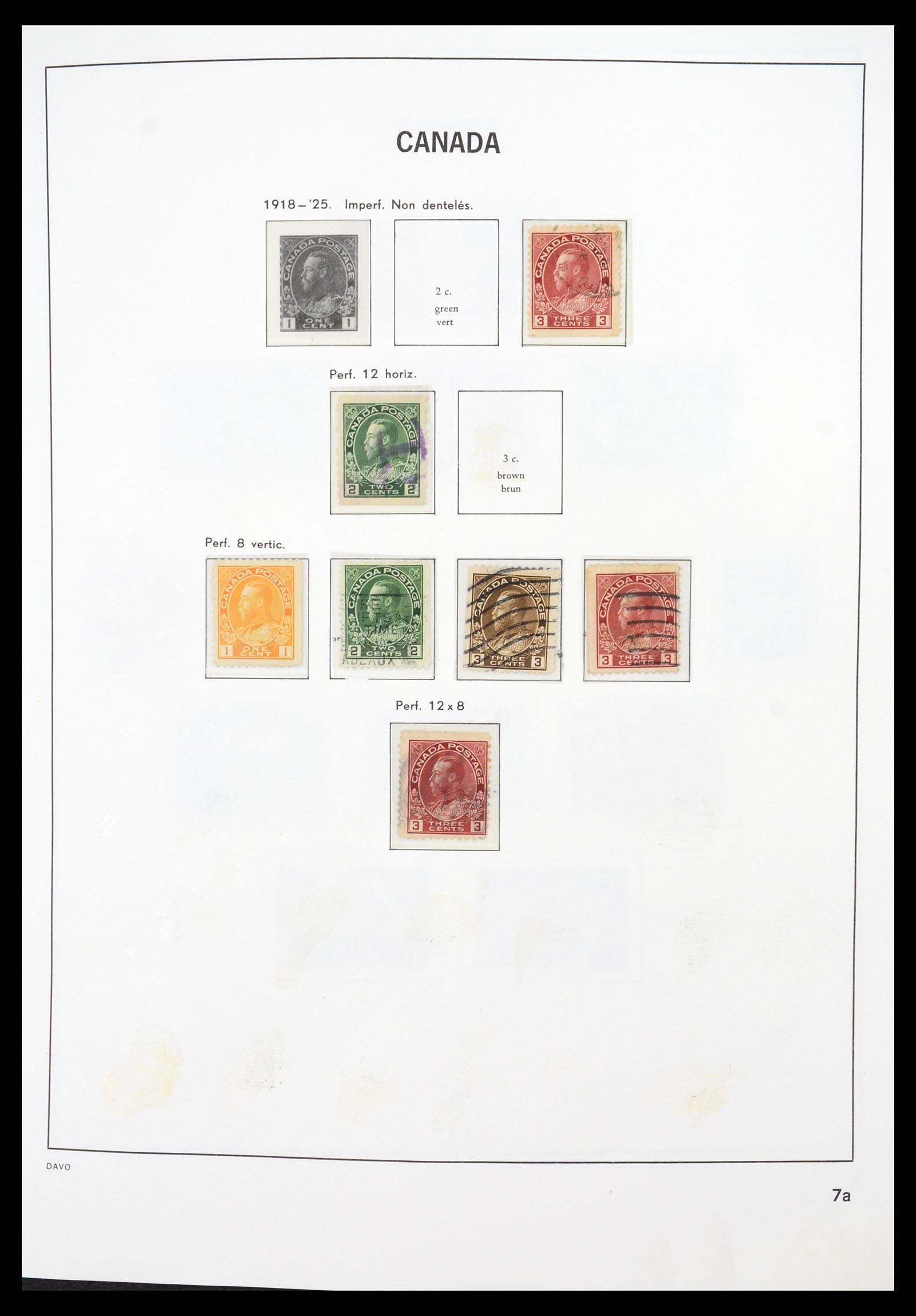36431 008 - Postzegelverzameling 36431 Canada 1859-2011.
