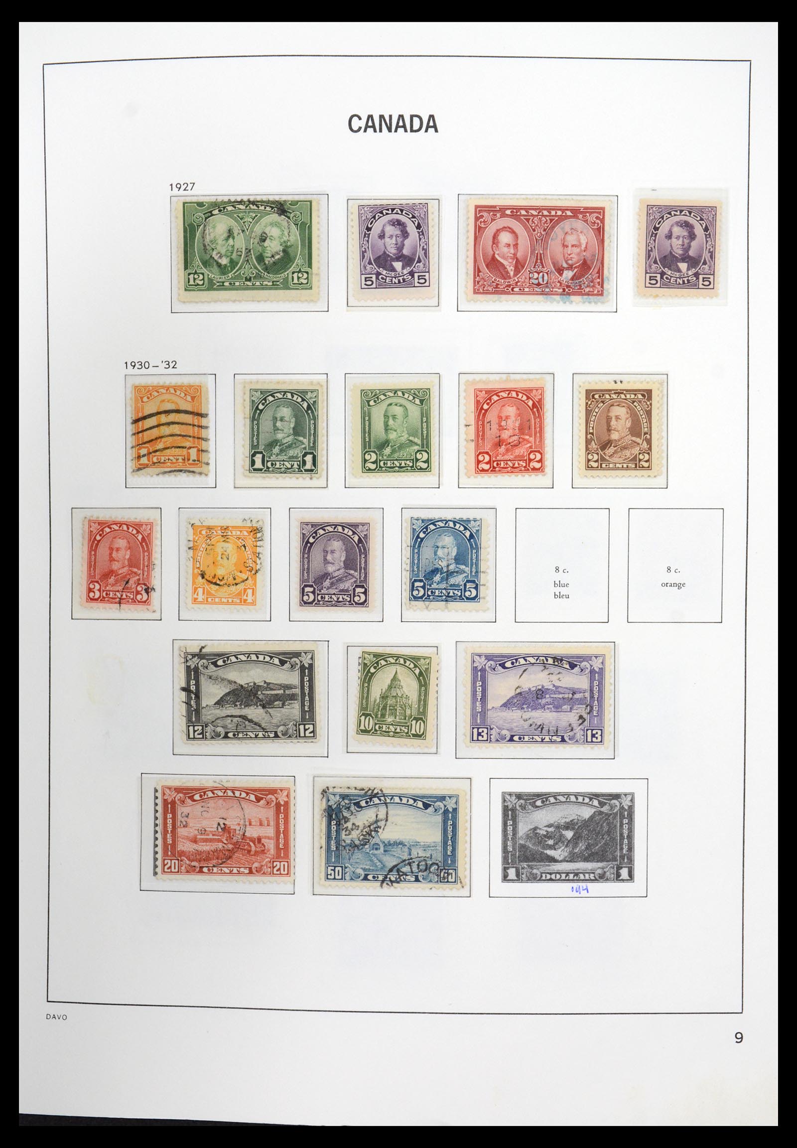 36431 010 - Postzegelverzameling 36431 Canada 1859-2011.