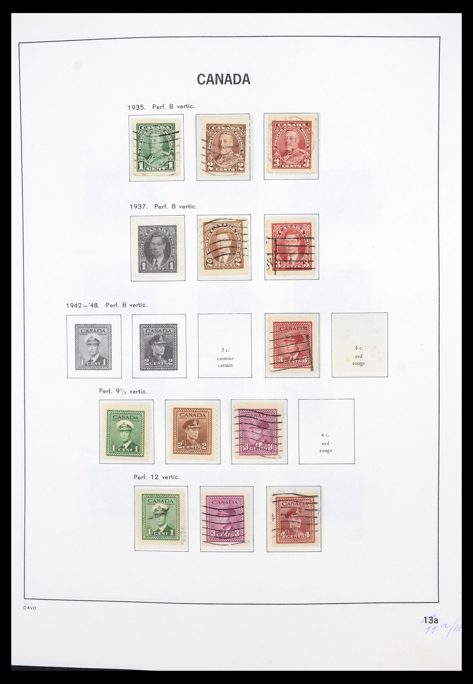 36431 016 - Postzegelverzameling 36431 Canada 1859-2011.