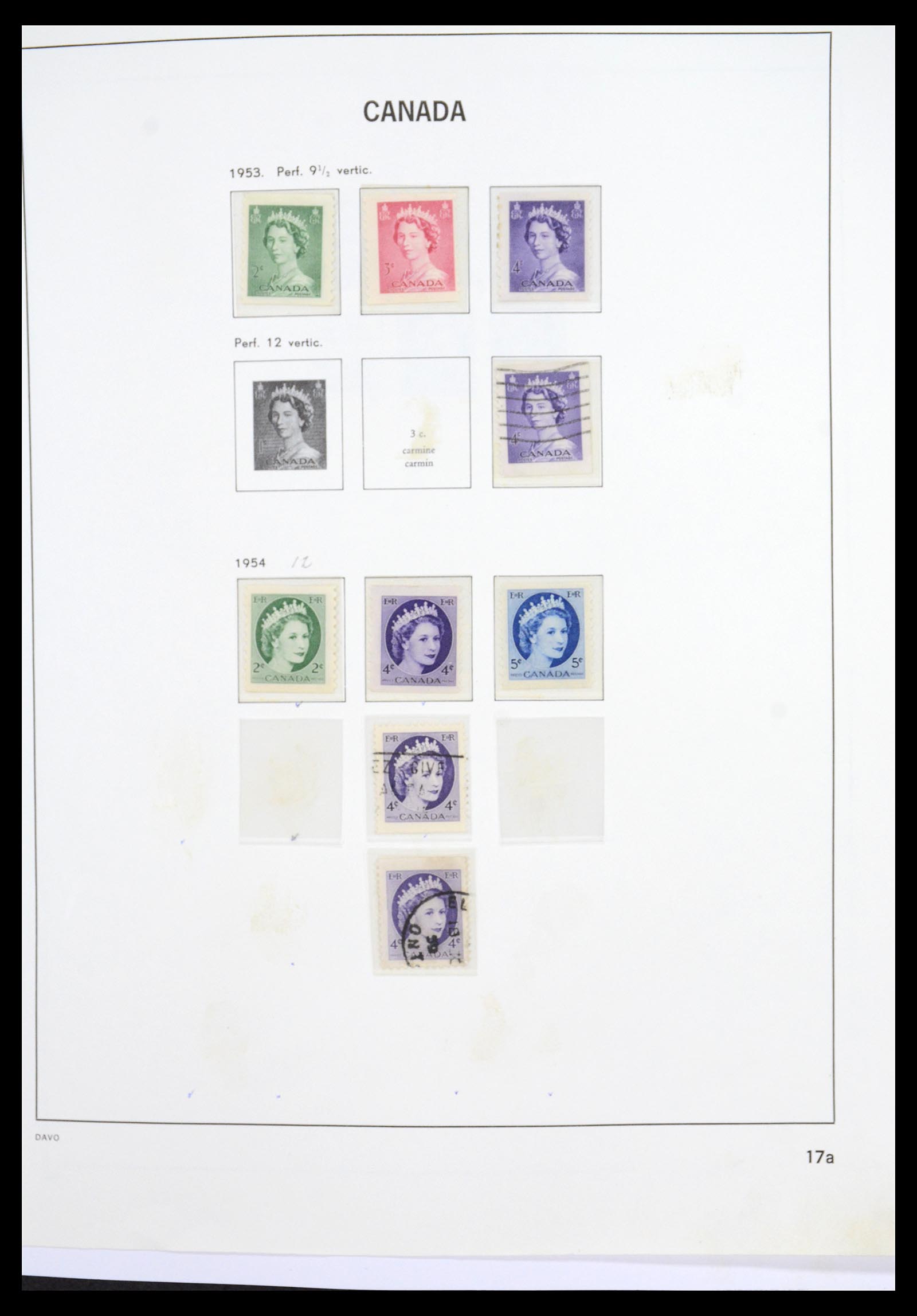 36431 022 - Postzegelverzameling 36431 Canada 1859-2011.